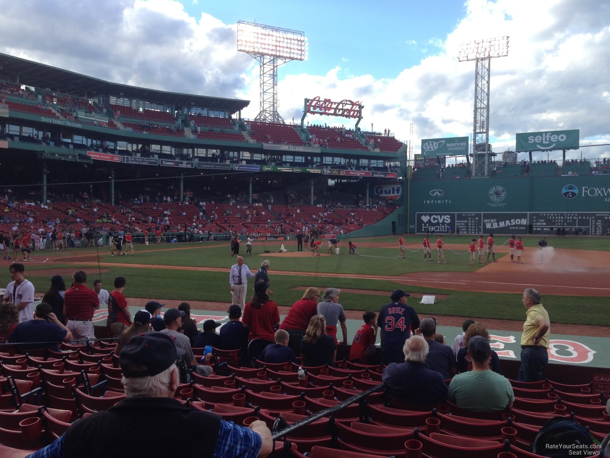 fenway park field box 24 rateyourseats com fenway park concert seating chart with seat numbers