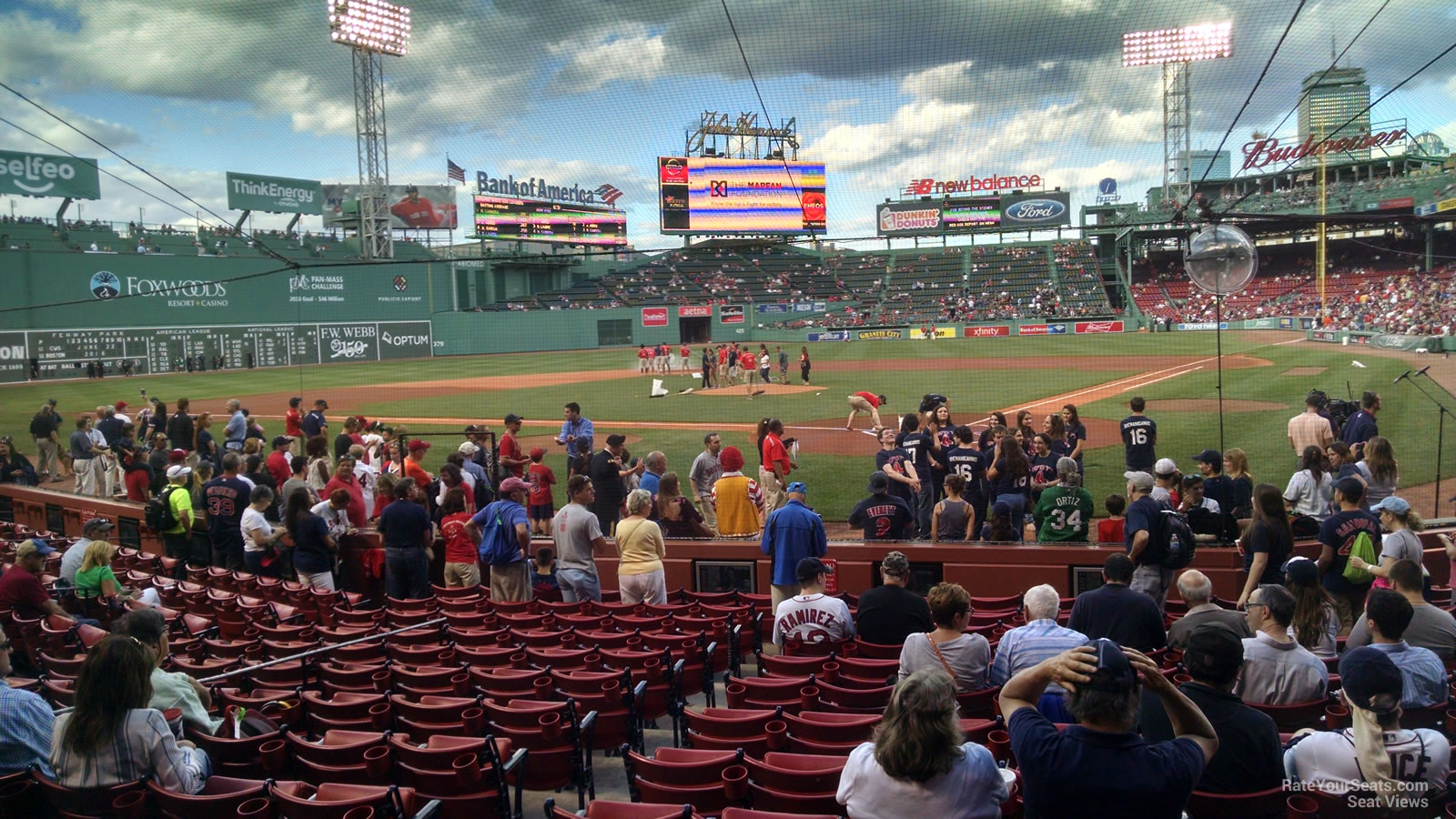 Field Box 48 at Fenway Park