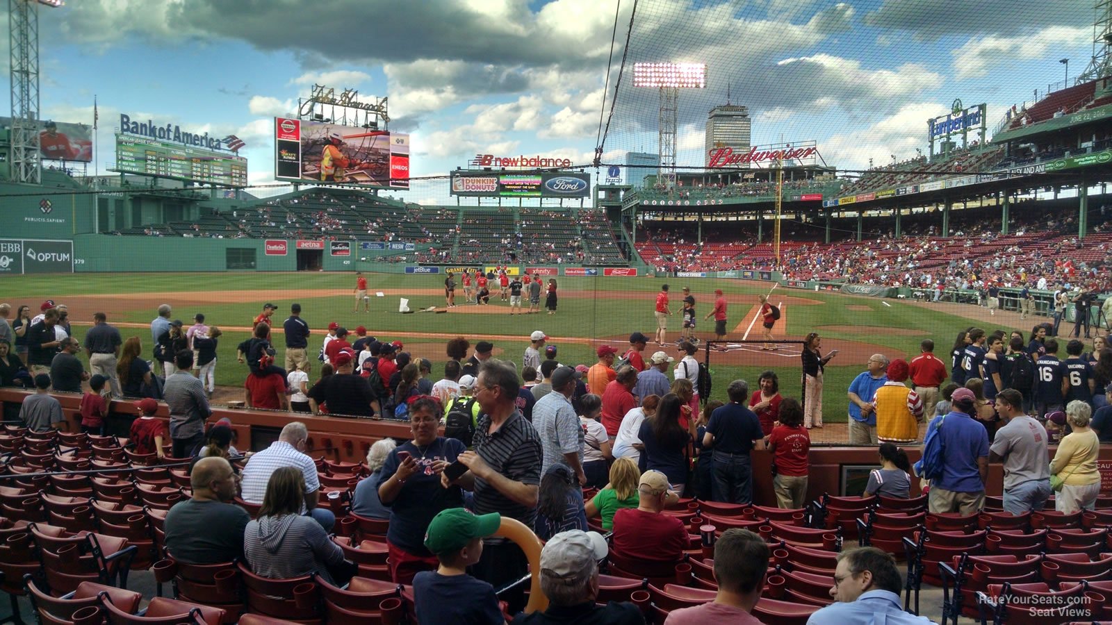 Field Box 51 at Fenway Park