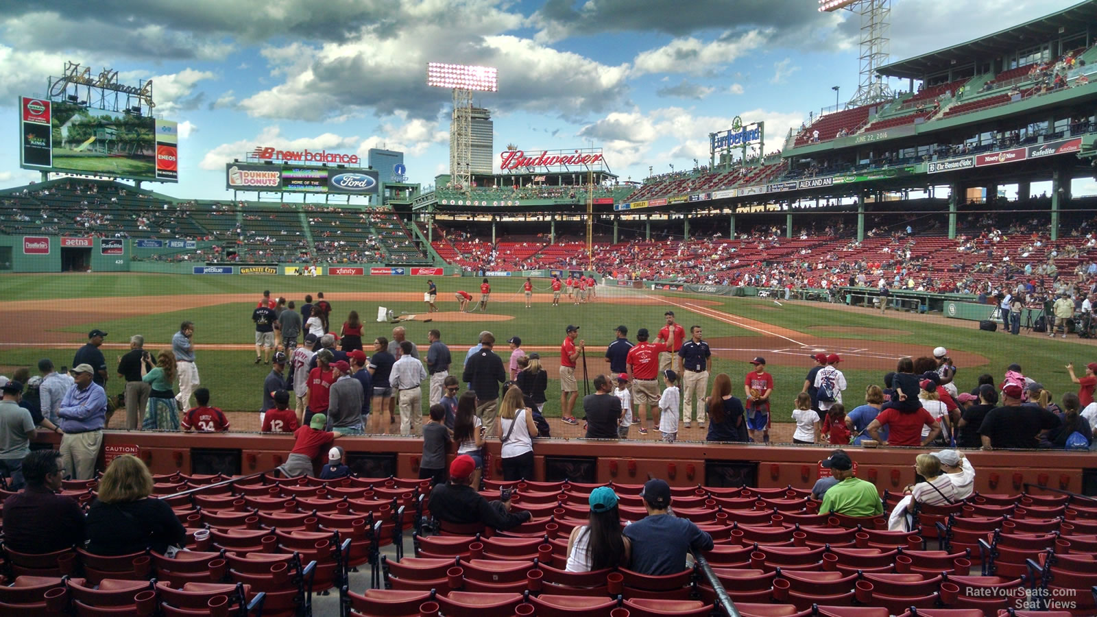 fenway park field box 56 rateyourseats com sox seating chart