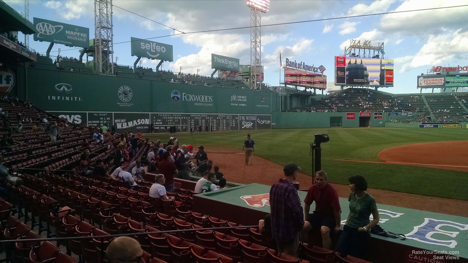 Fenway Park Field Boxes 