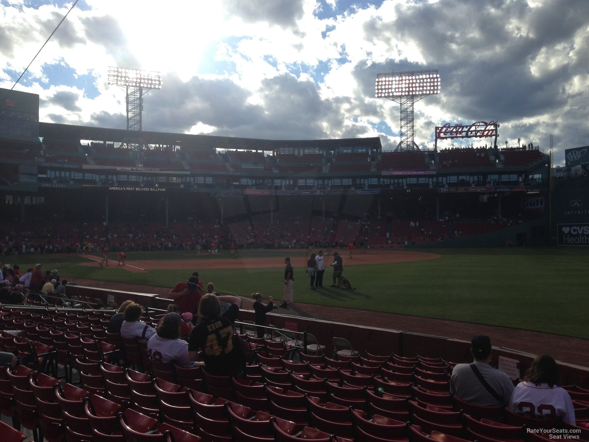 Fenway Park Seating Chart With Rows