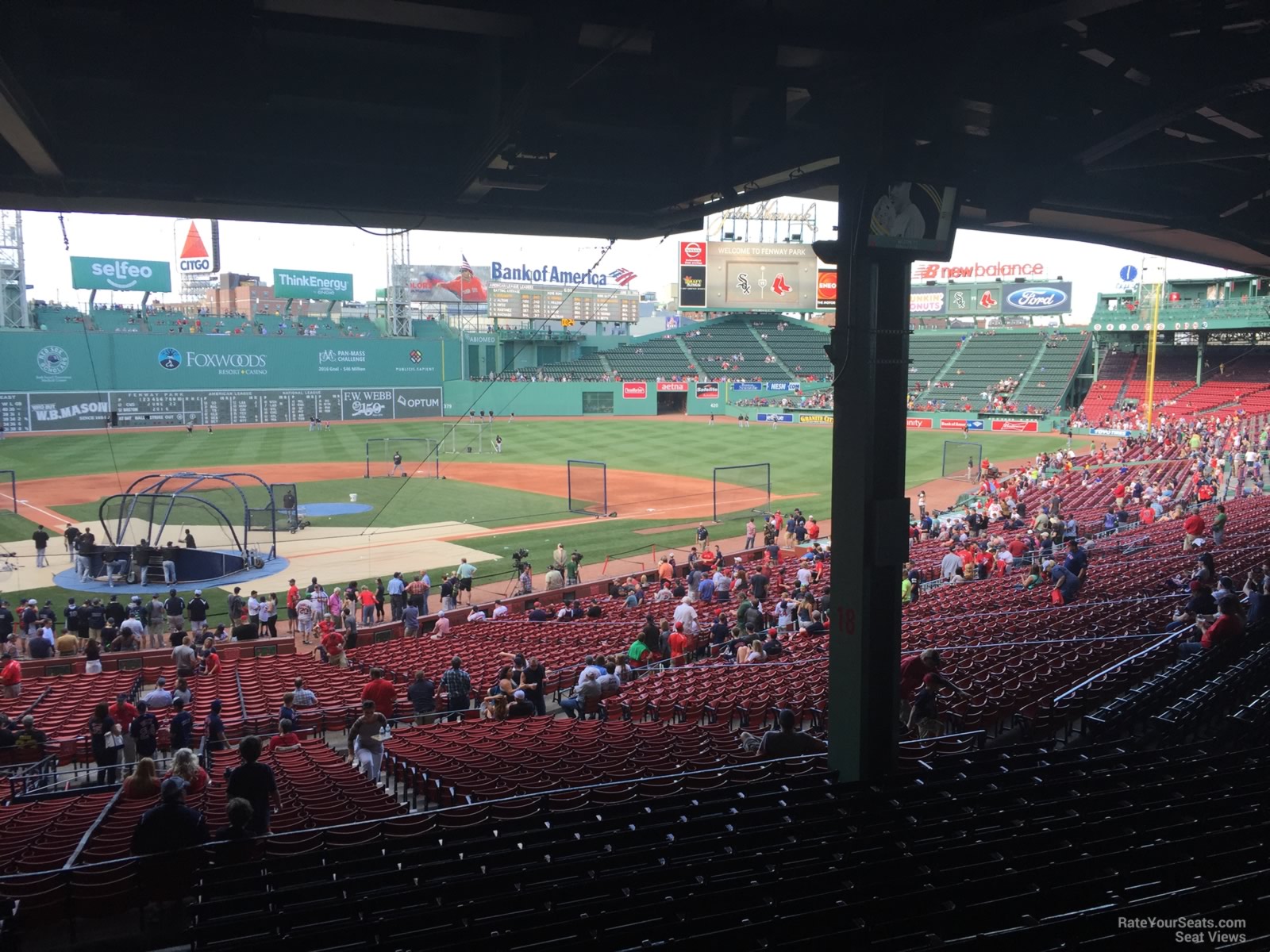 Fenway Grandstand Seating Chart