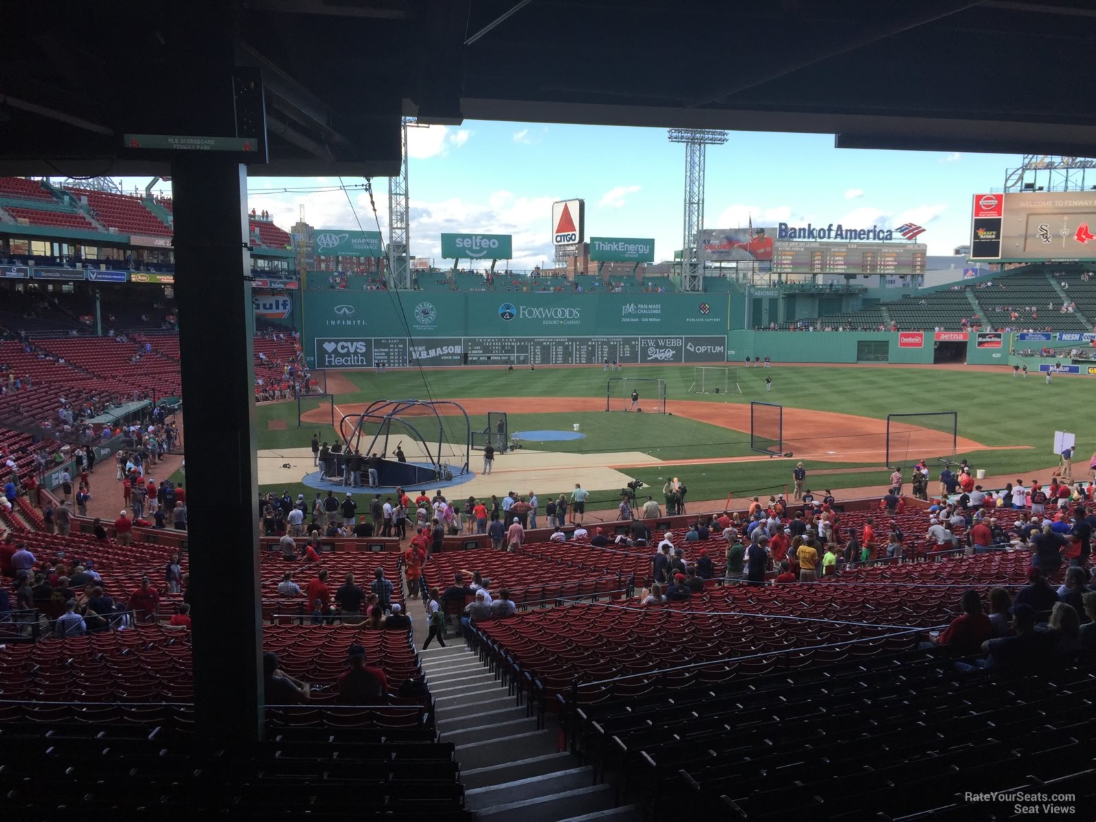 Fenway Seating Chart Grandstand