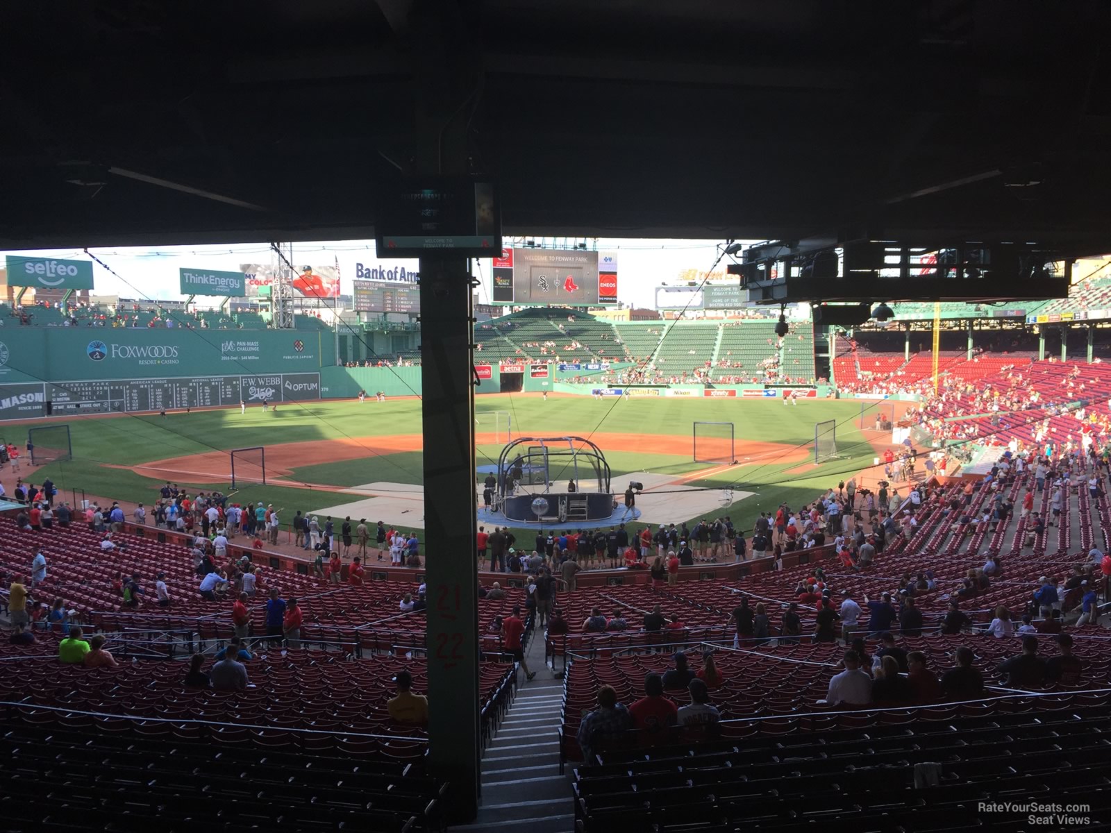 Fenway Grandstand Seating Chart