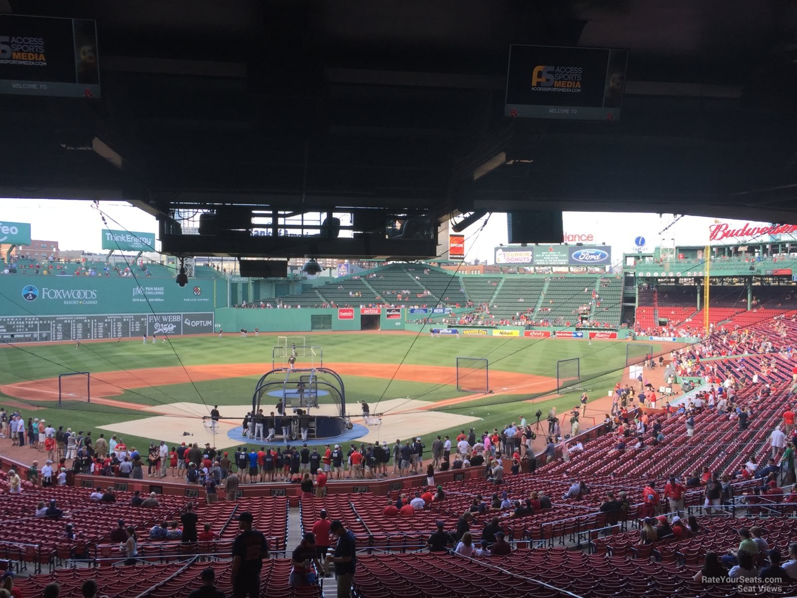 Fenway Grandstand Seating Chart