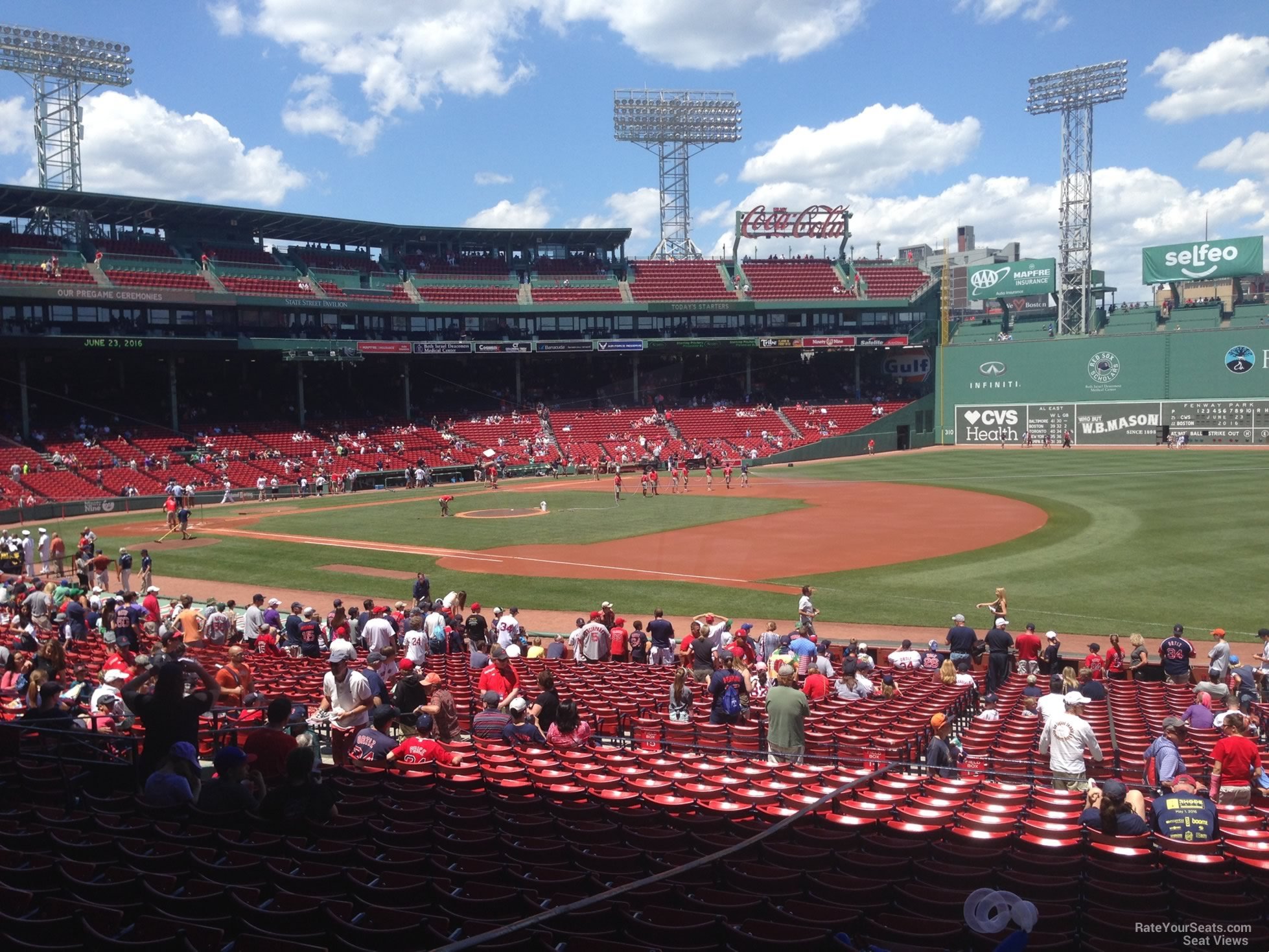 Fenway Park Loge Box Seating Chart