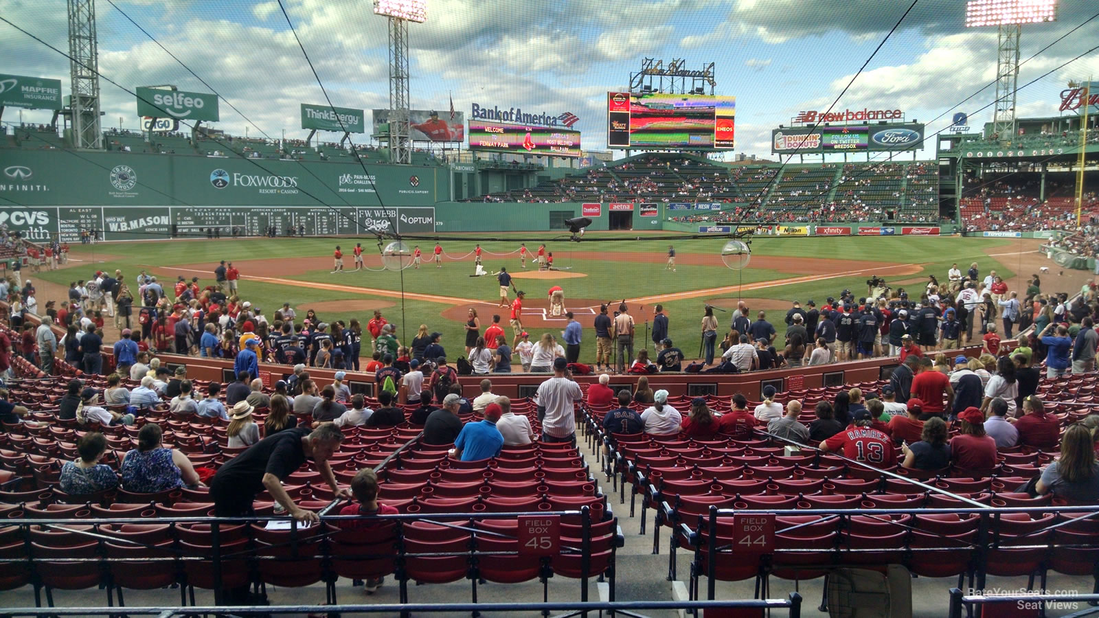 Loge Box 131 at Fenway Park