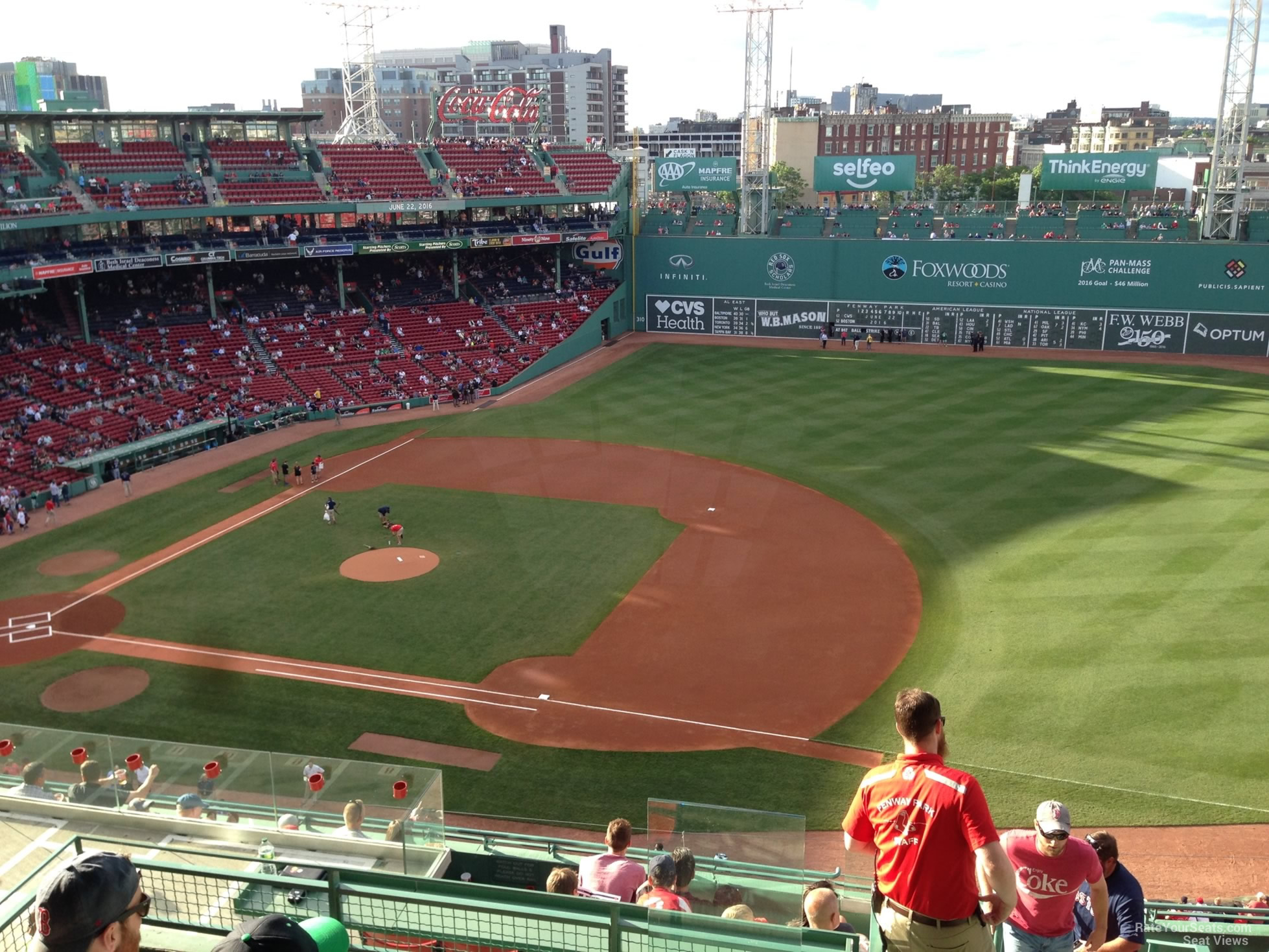 Red Sox Seating Chart Pavilion Box