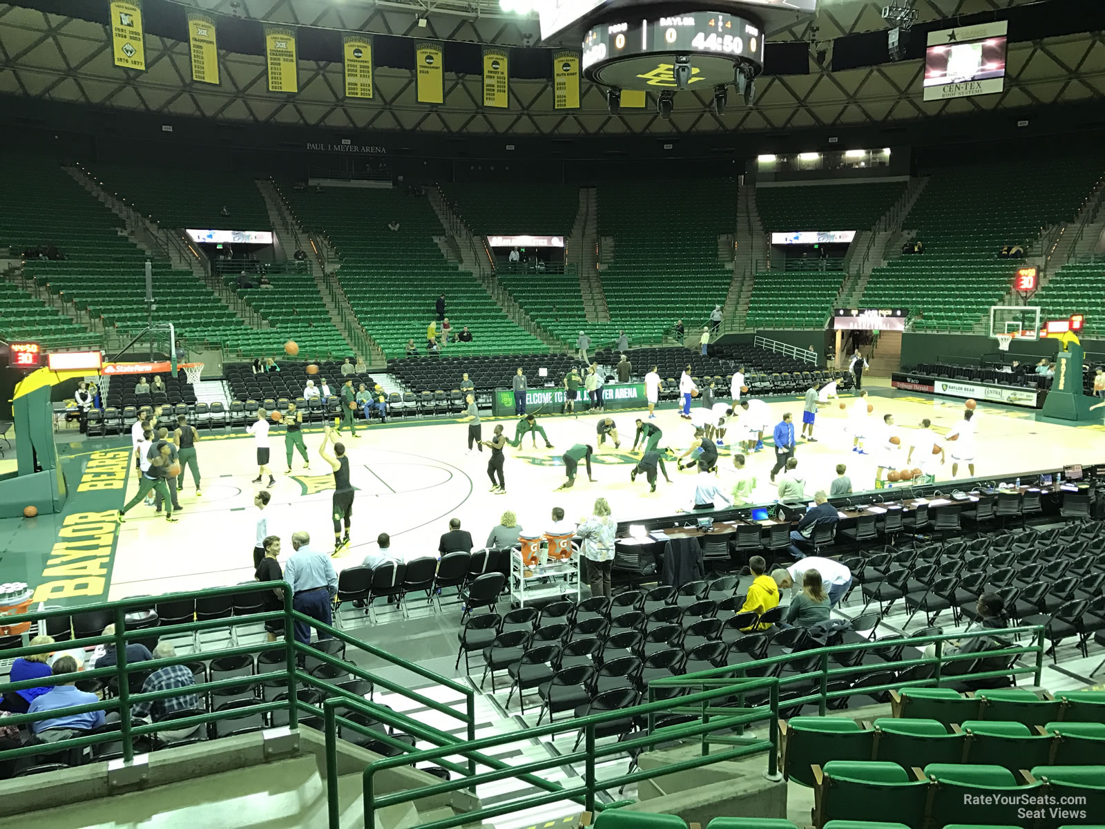 Ferrell Center Seating Chart Waco Tx