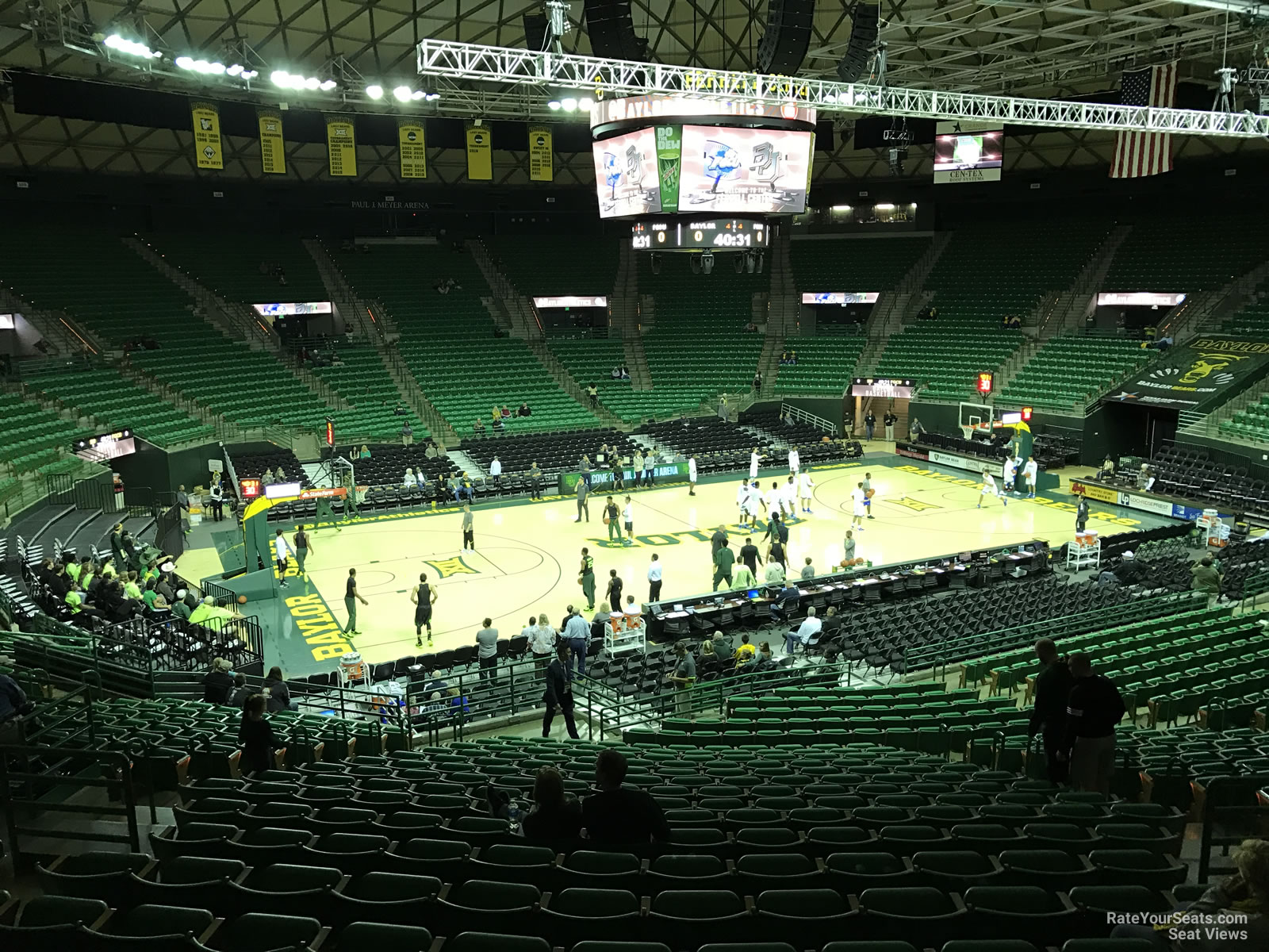 section 115, row 24 seat view  - ferrell center
