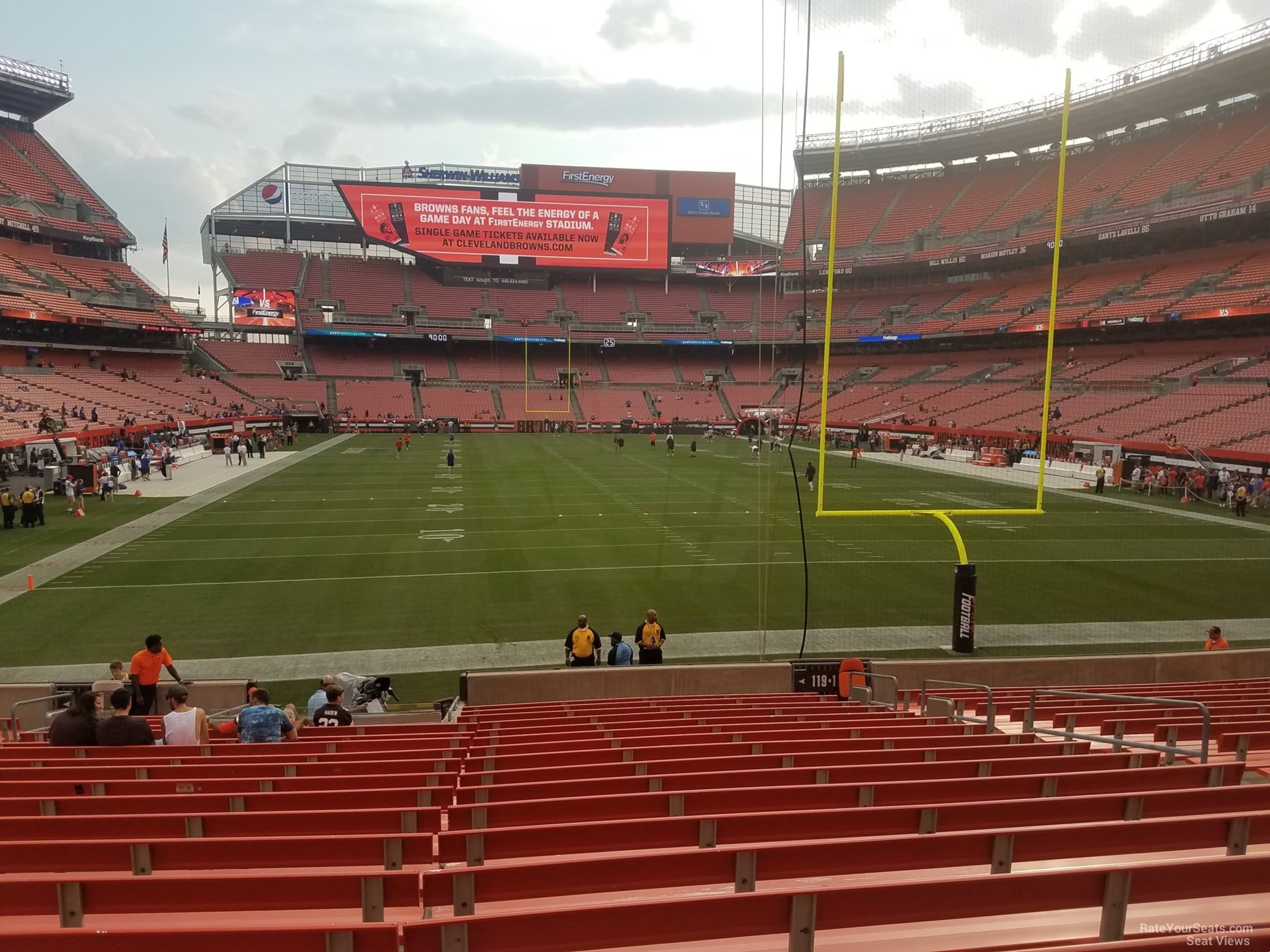 Section 119 At First Energy Stadium