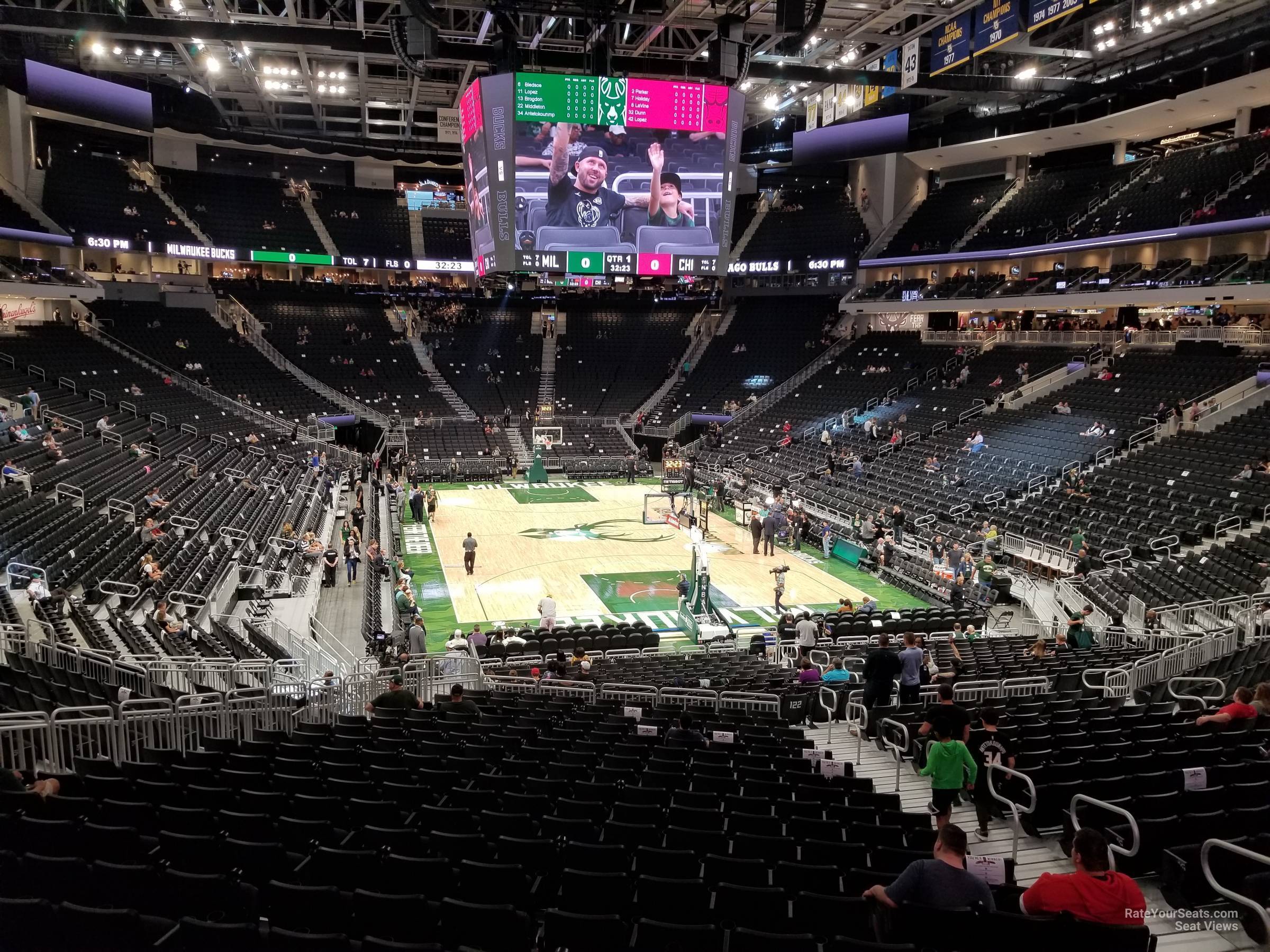 Fiserv Forum Seating Chart 3d