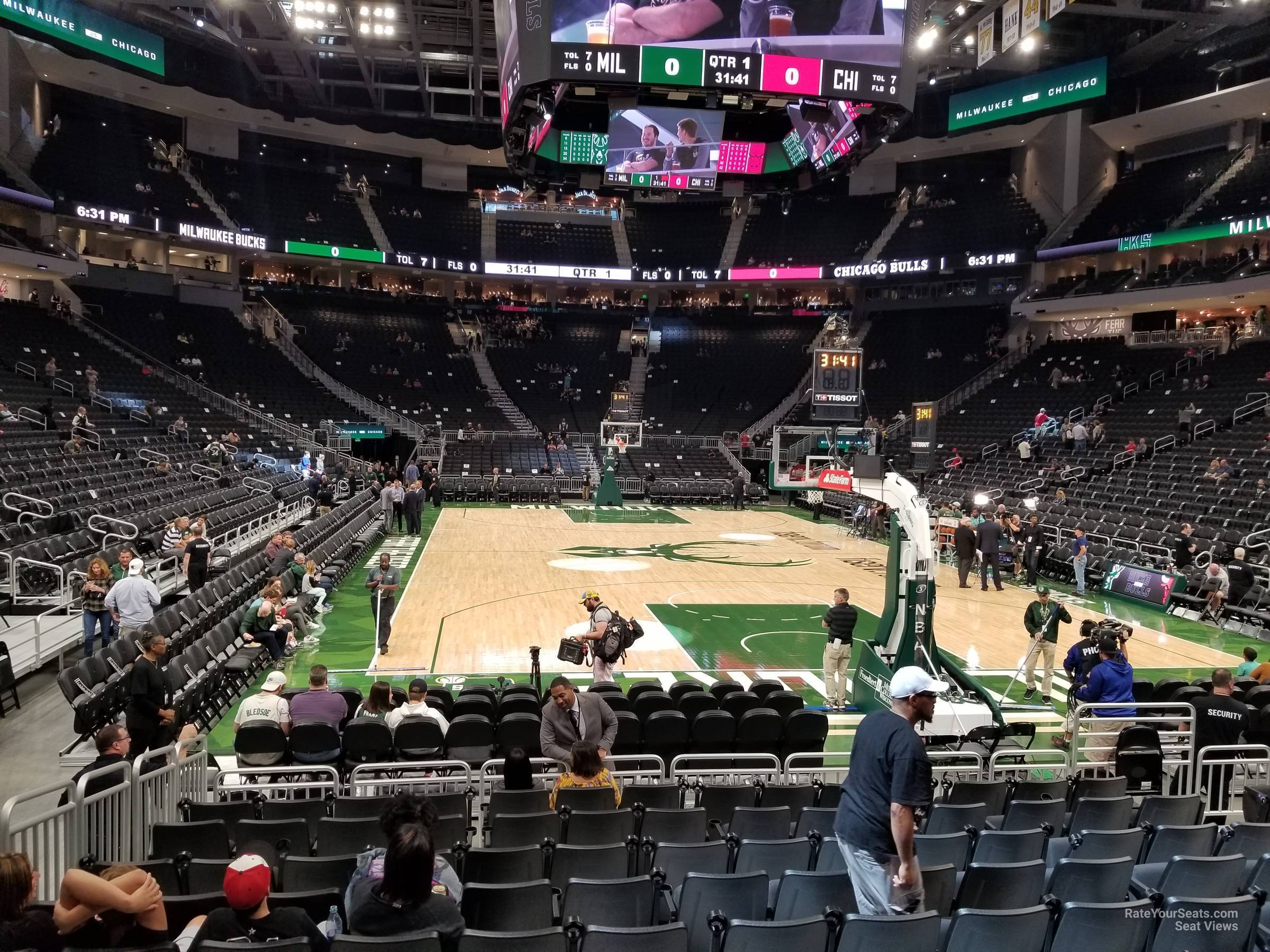 Fiserv Forum Seating Chart 3d