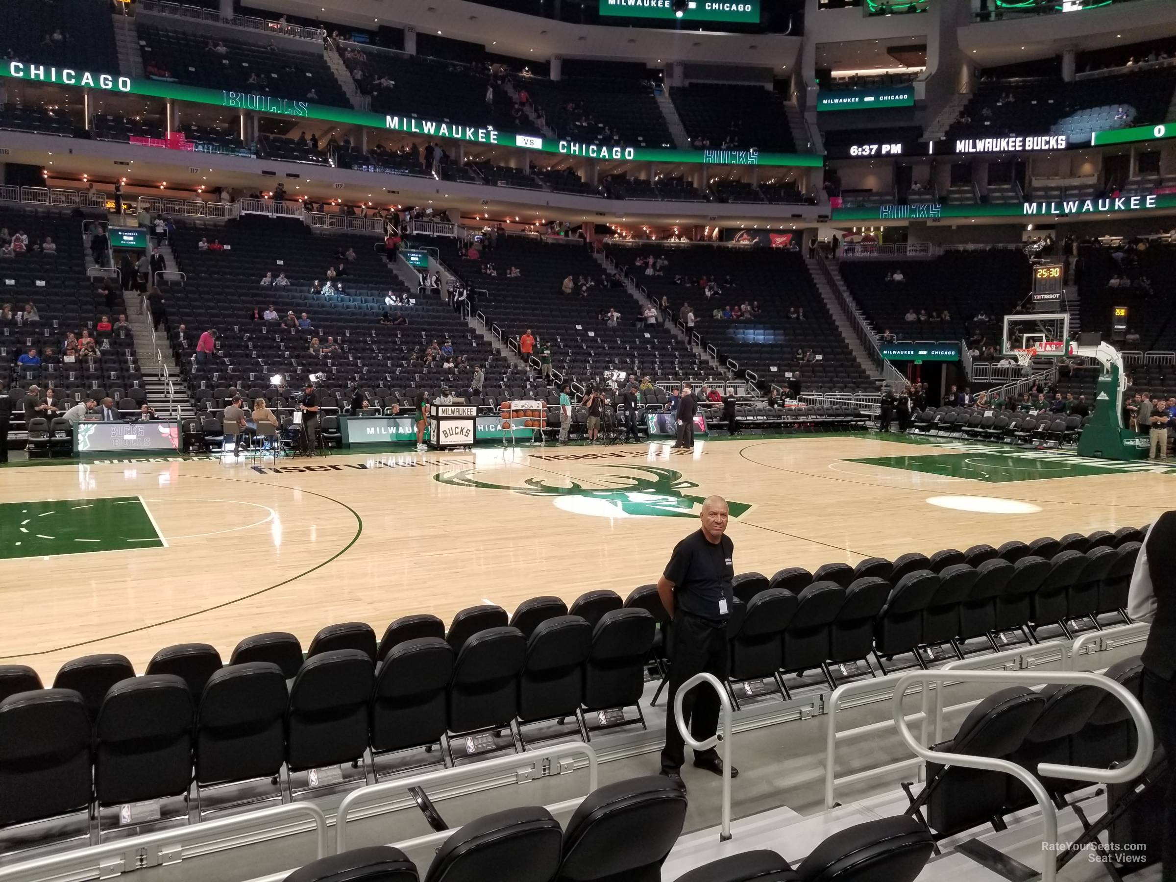 Bucks Seating Chart With Rows