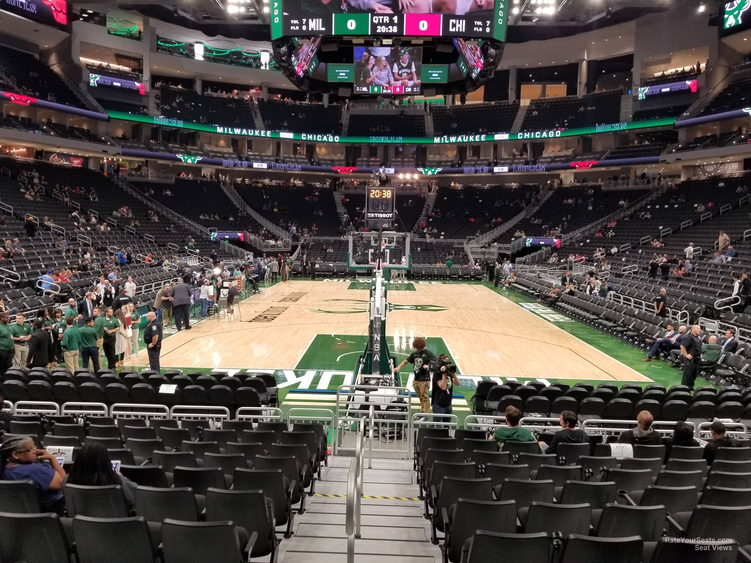 Fiserv Forum Seating Chart 3d