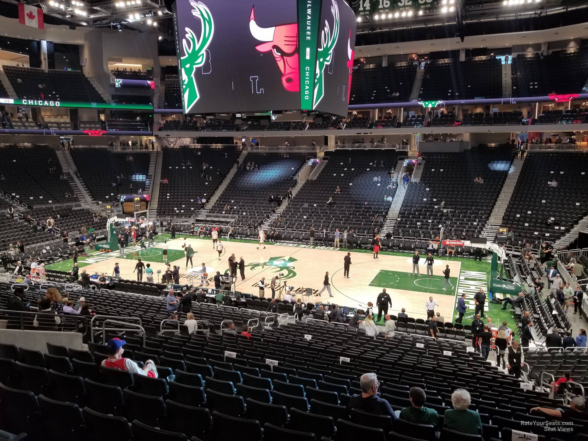 New Milwaukee Bucks Arena Seating Chart