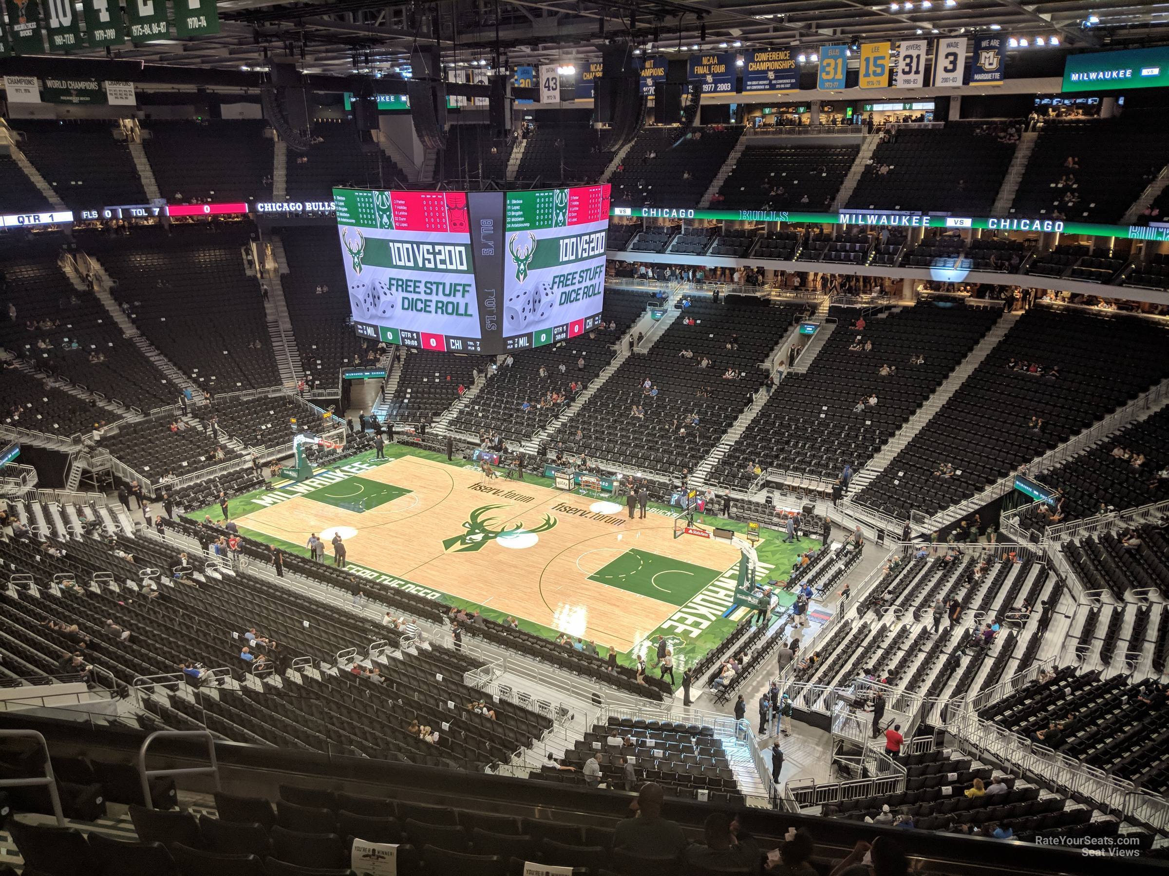 Fiserv Forum Sections - yohpozz