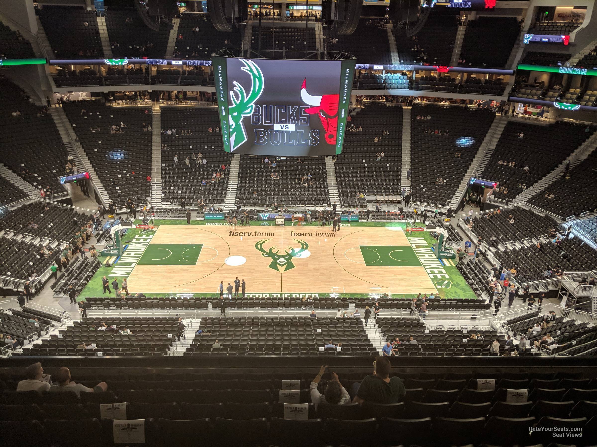 Fiserv Forum Virtual Seating Chart