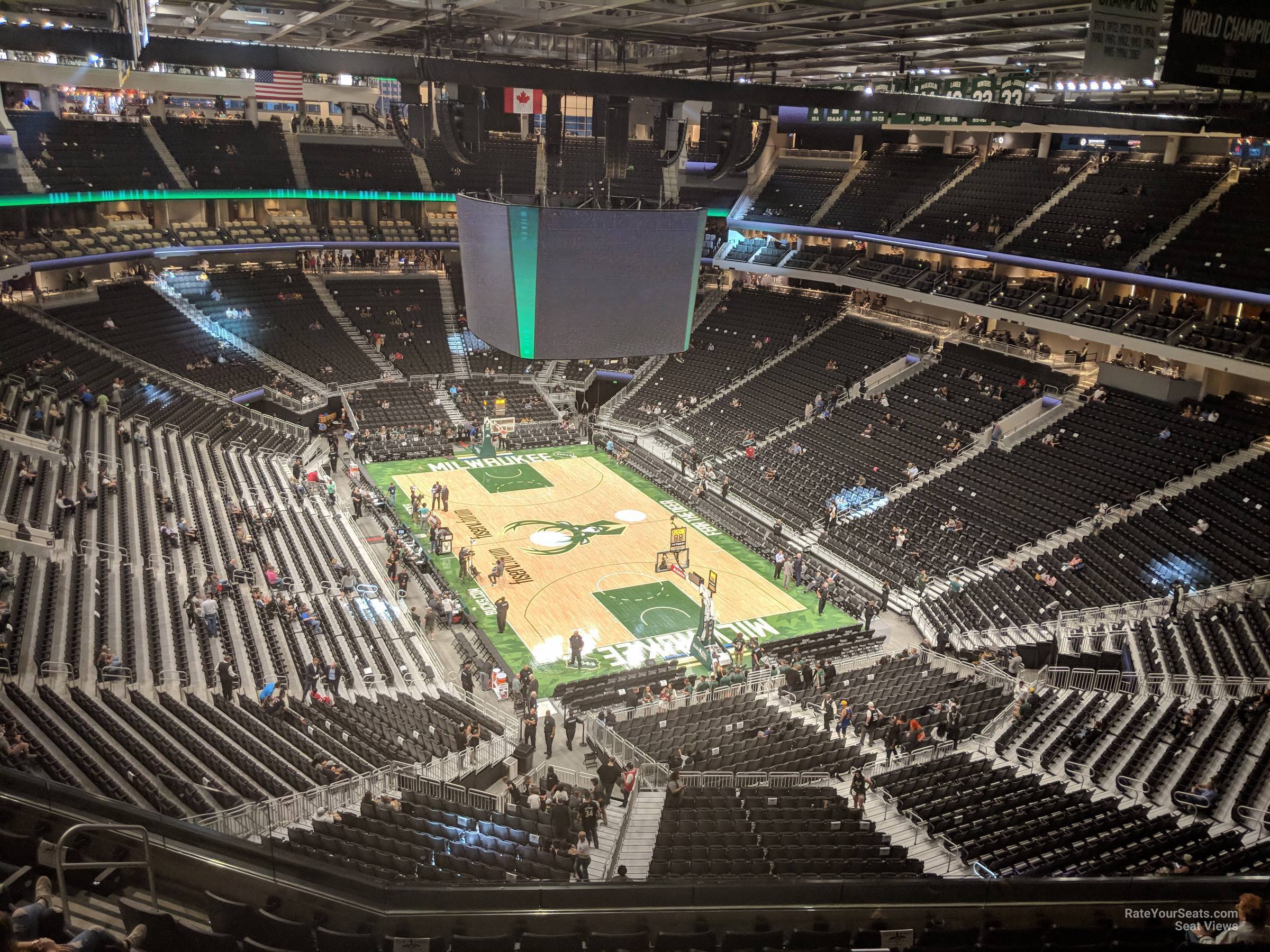 Fiserv Forum Section 217 Milwaukee Bucks