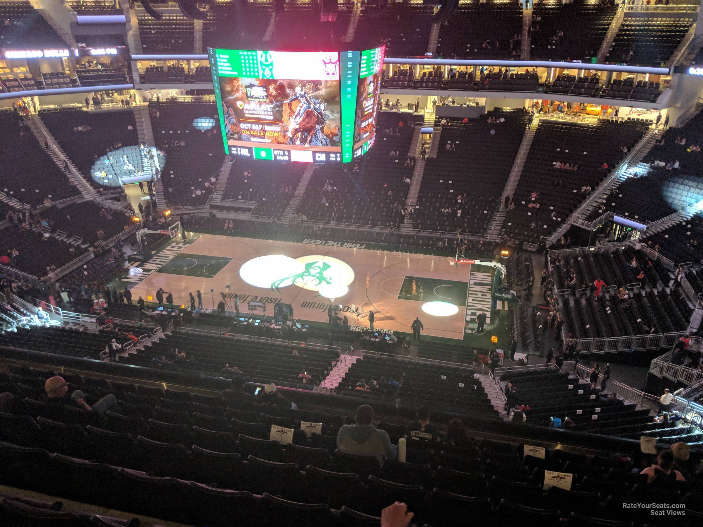 Fiserv Forum Sections - k4v40cw