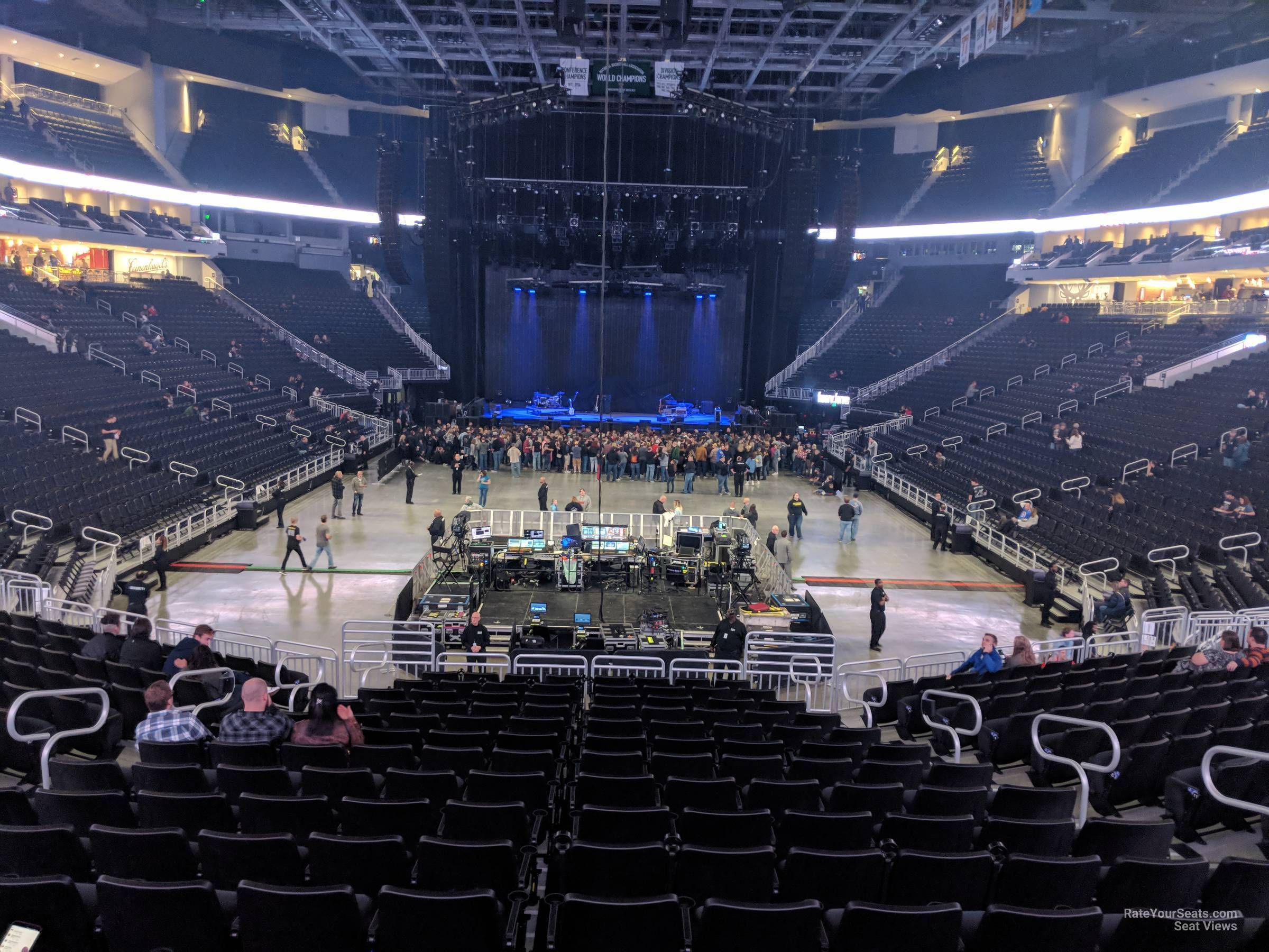 Fiserv Forum Seating Chart With Rows