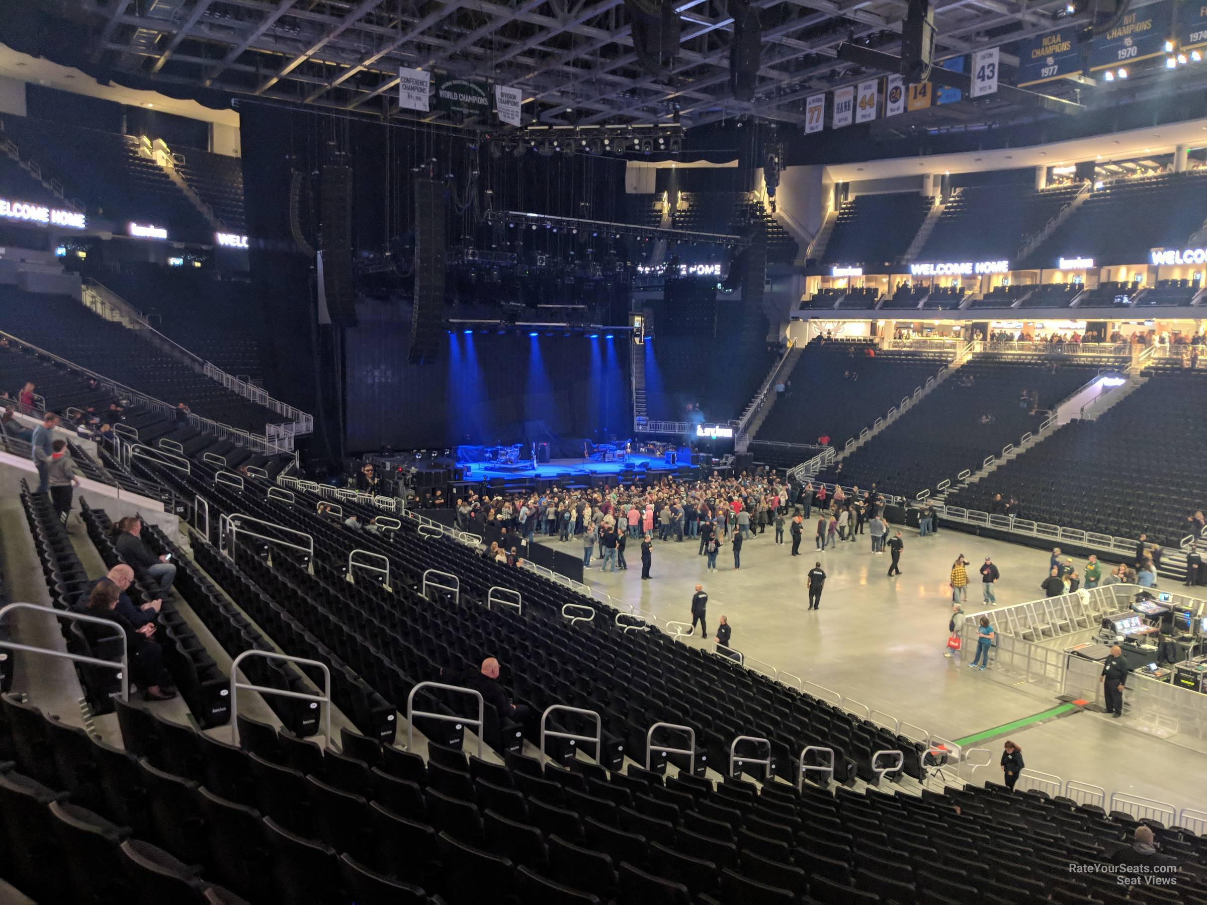 Fiserv Forum Section 104 Concert Seating