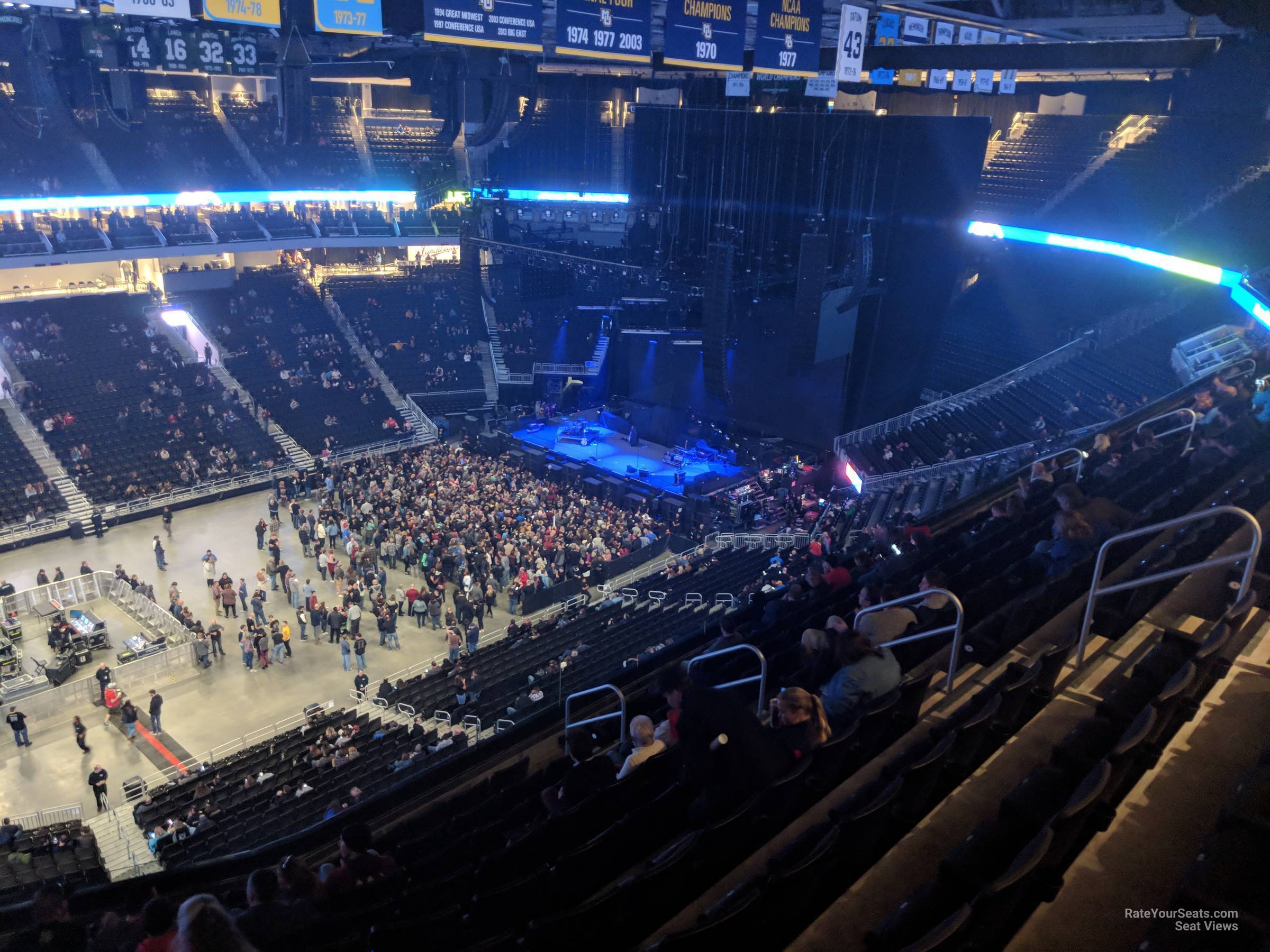 Section 224 at Fiserv Forum for Concerts