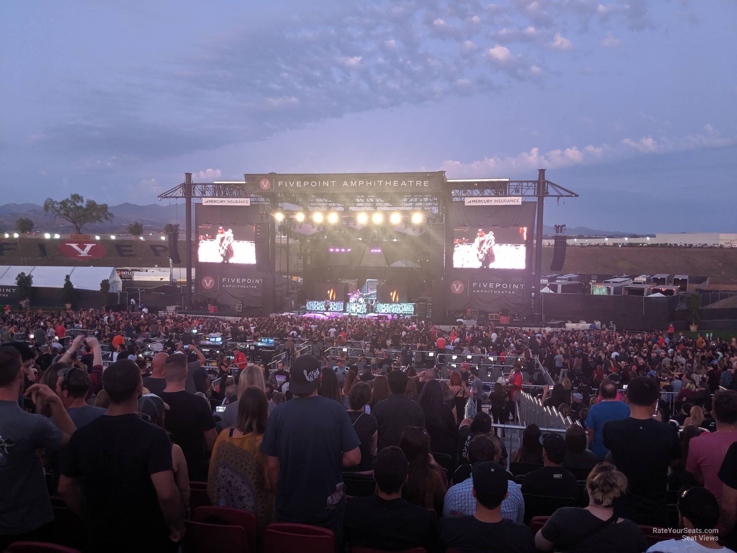 Five Point Amphitheater Irvine Seating Chart