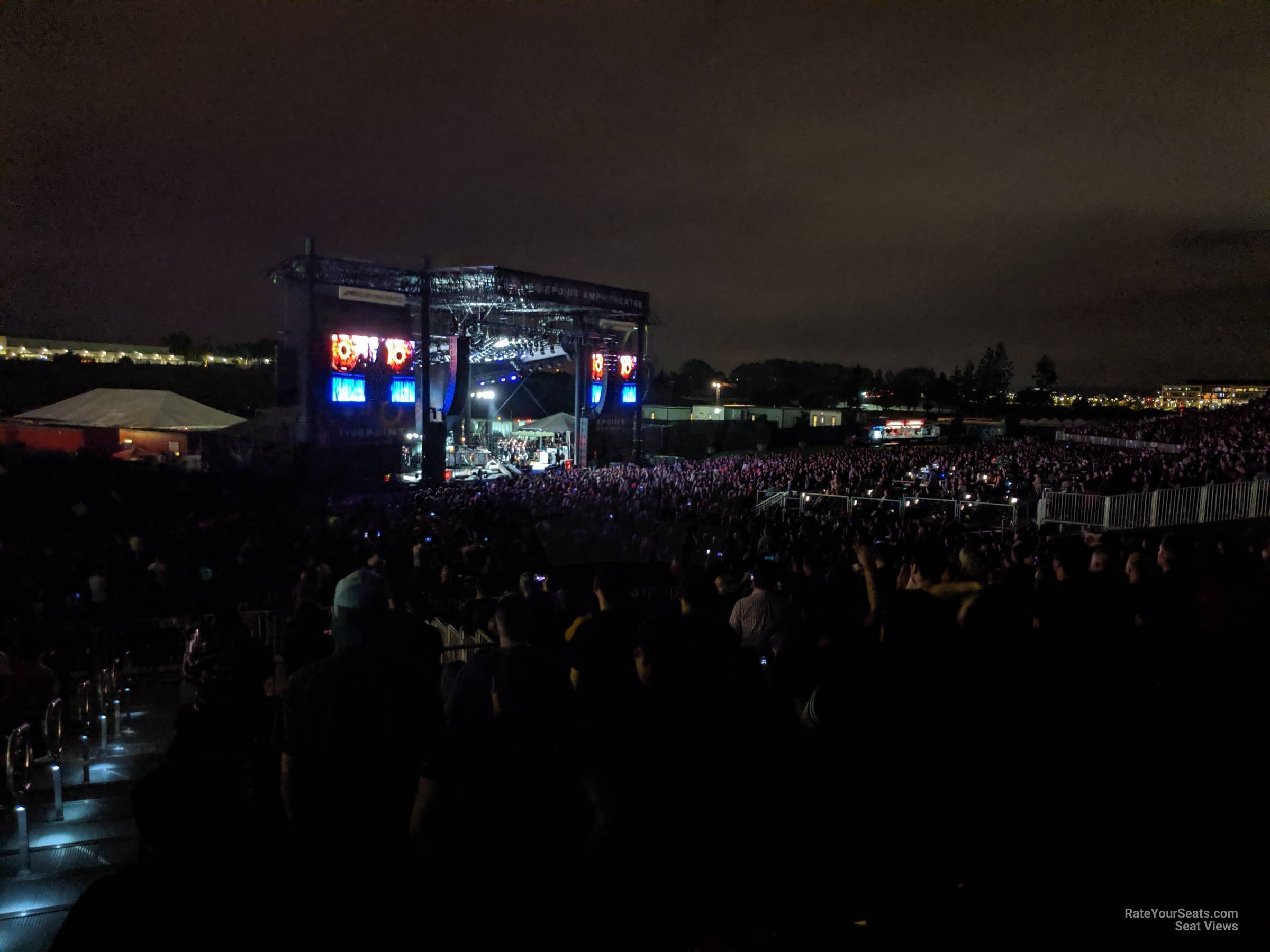 section 306, row 20 seat view  - fivepoint amphitheatre