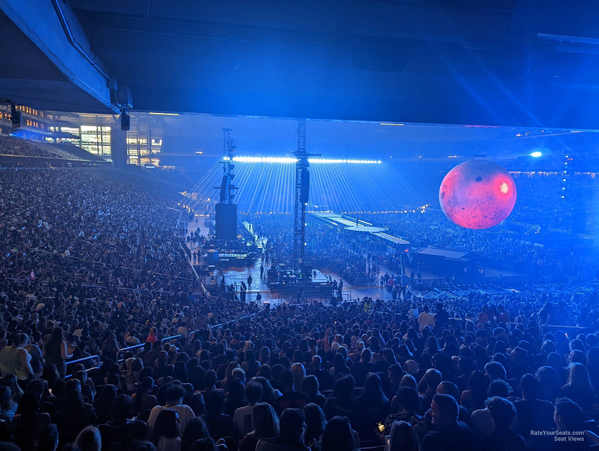 section 114 seat view  for concert - ford field