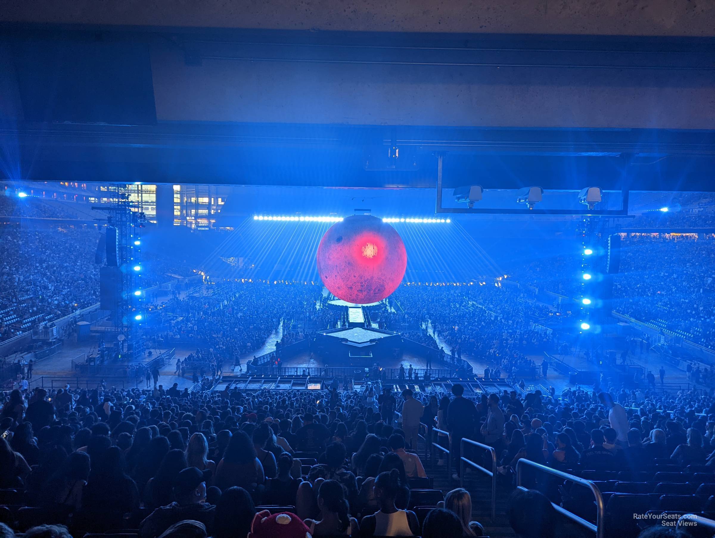 section 116 seat view  for concert - ford field