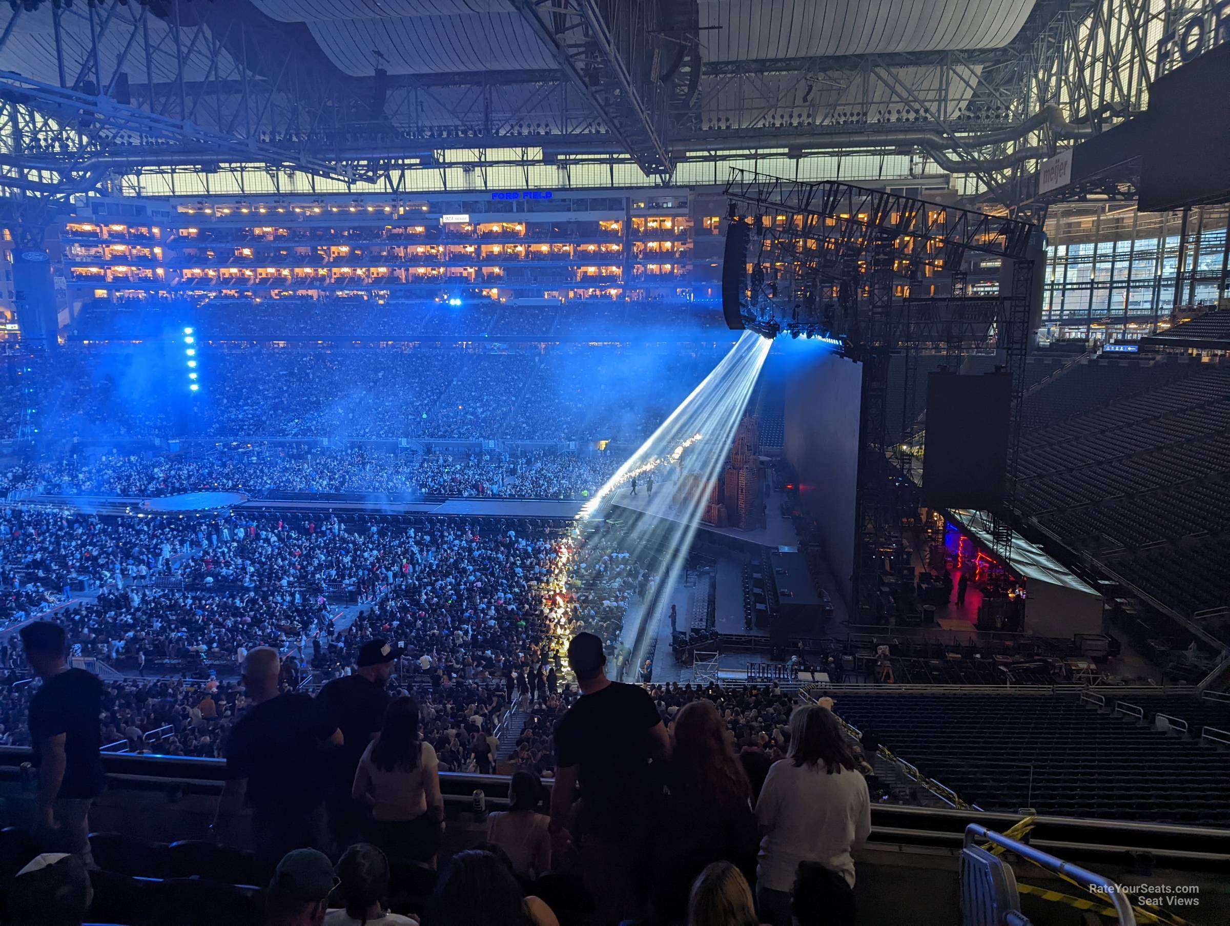 section 131 seat view  for concert - ford field