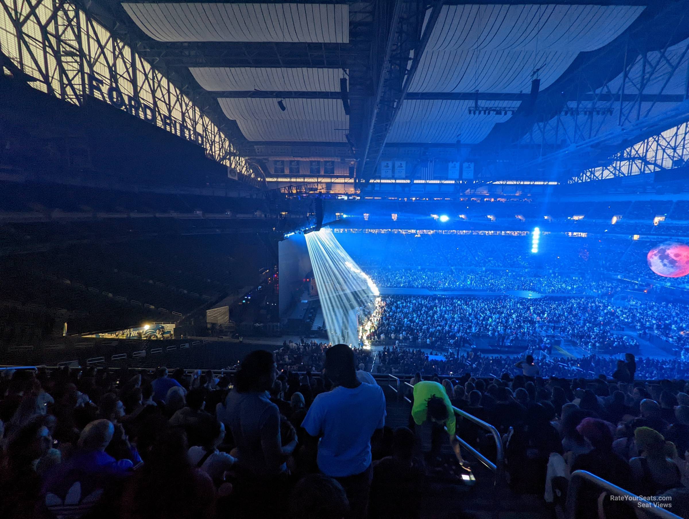 section 204 seat view  for concert - ford field