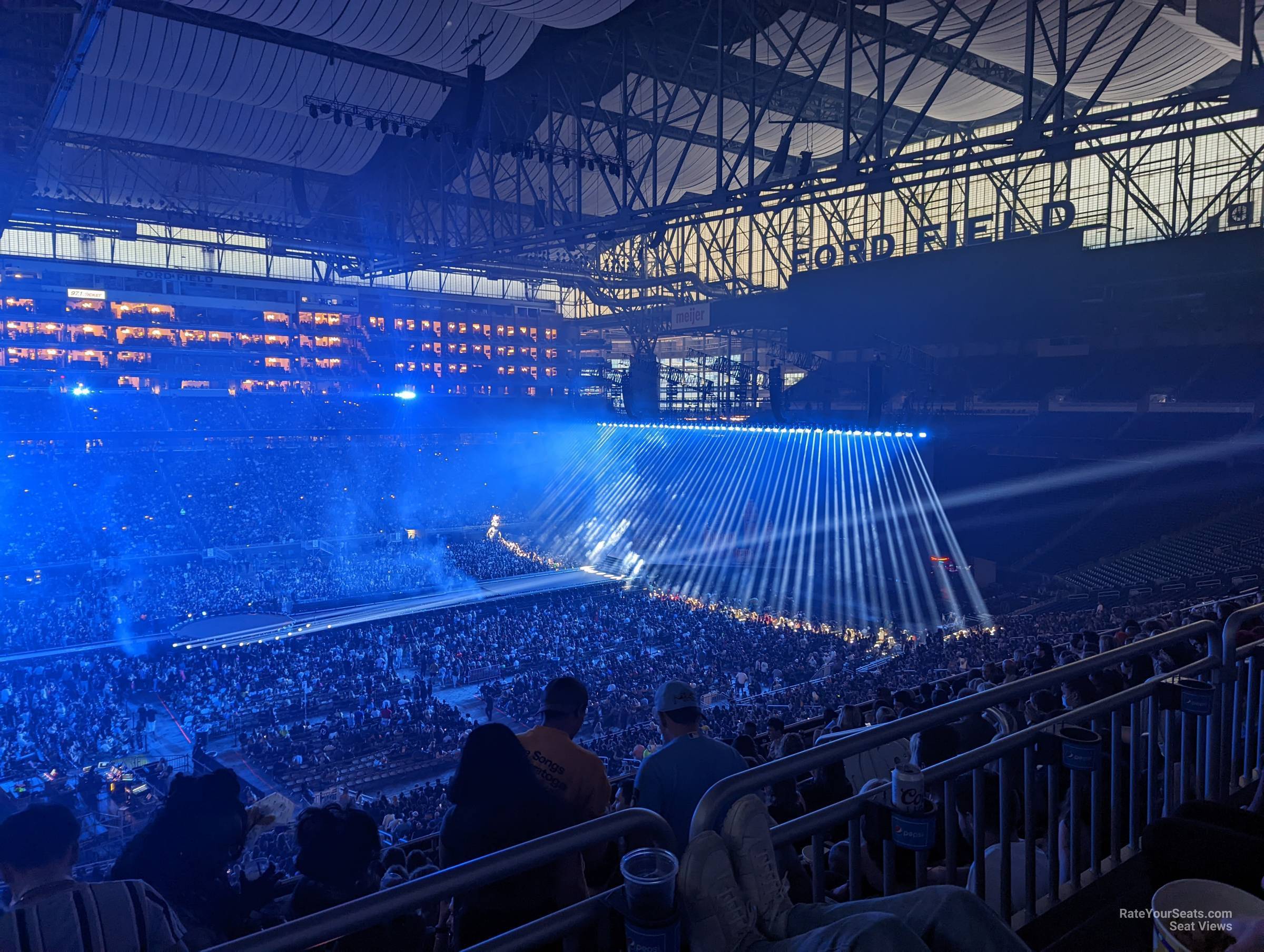 Section 229 at Ford Field