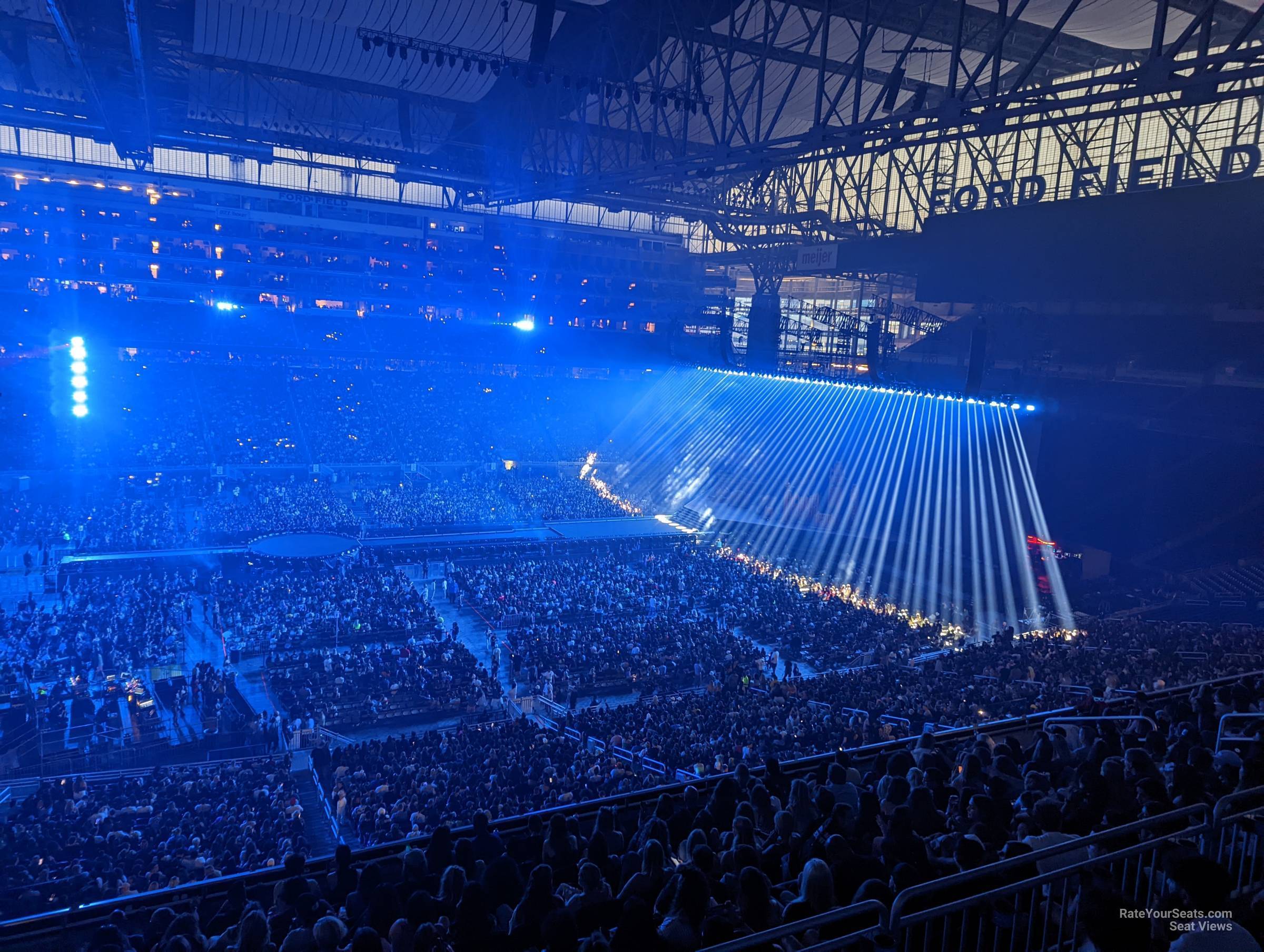 section 329 seat view  for concert - ford field