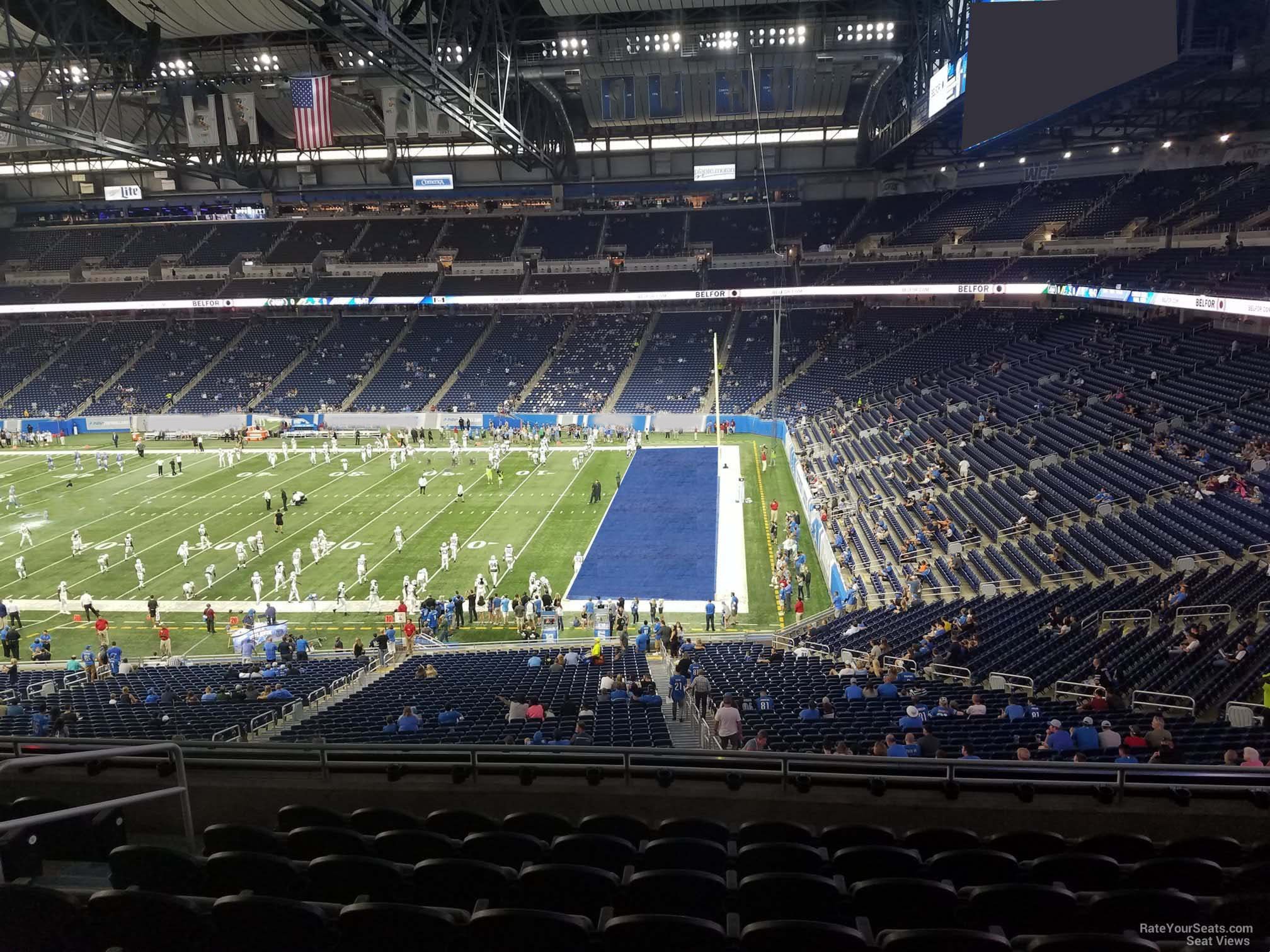 Section 212 At Ford Field Detroit Lions