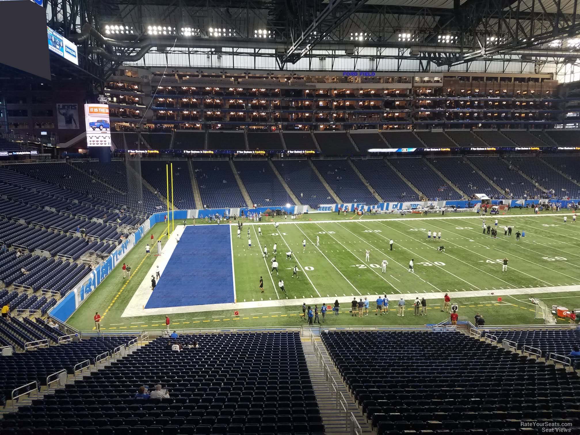 Section 227 at Ford Field 
