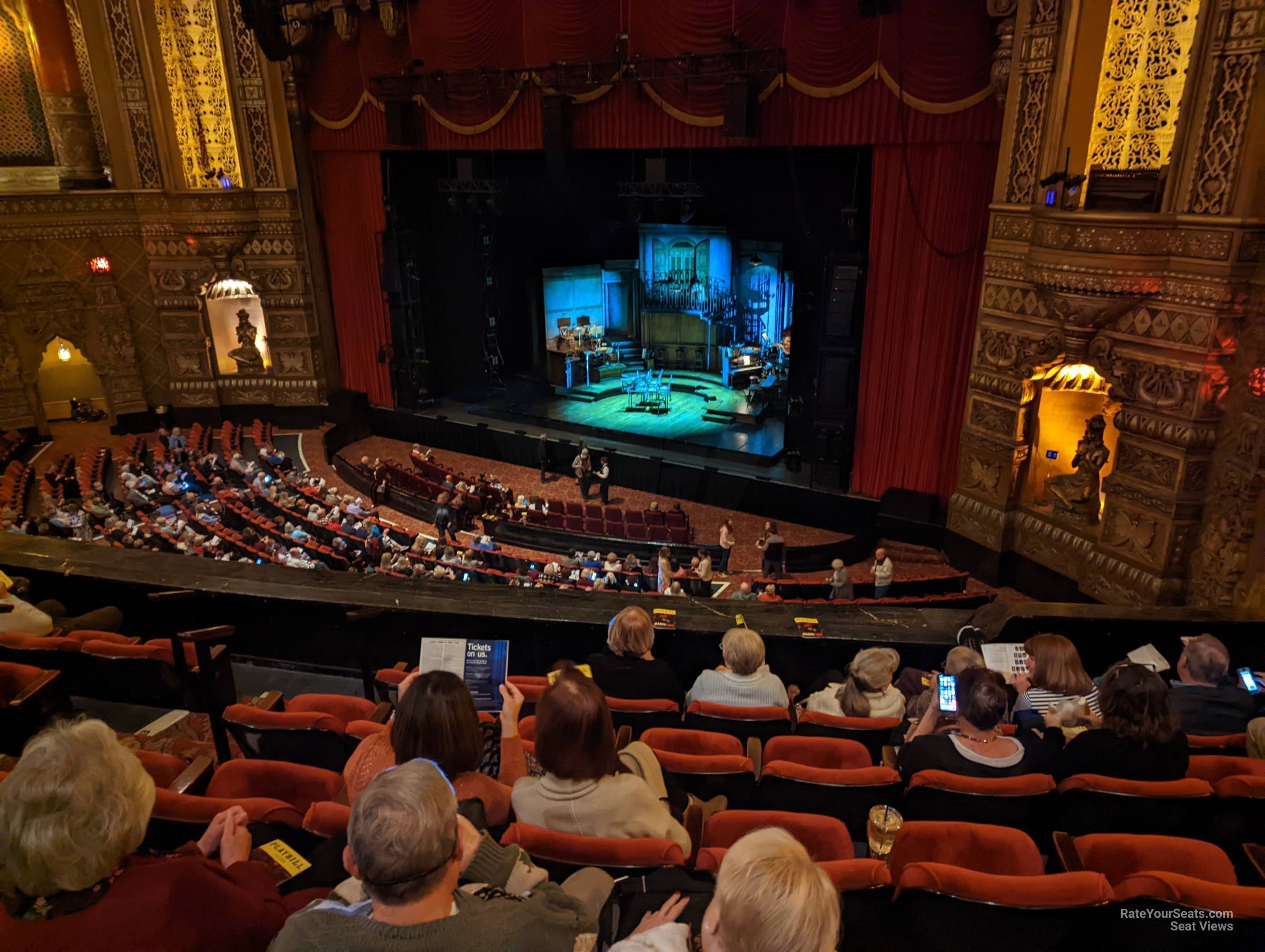 Fox Theatre Detroit Seating Chart Detailed