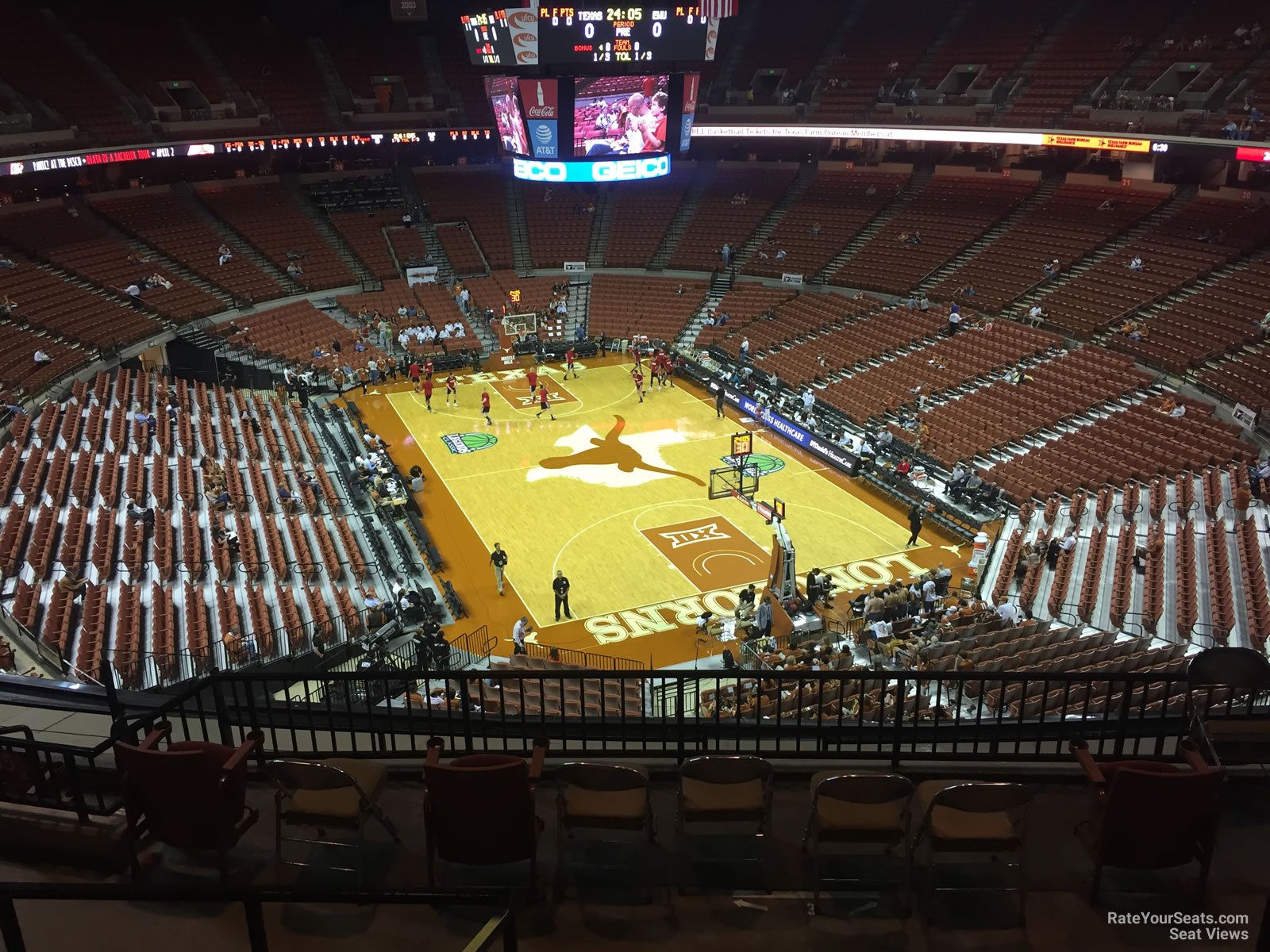 Frank Erwin Center Section 85 - Texas Basketball - RateYourSeats.com1600 x 1200