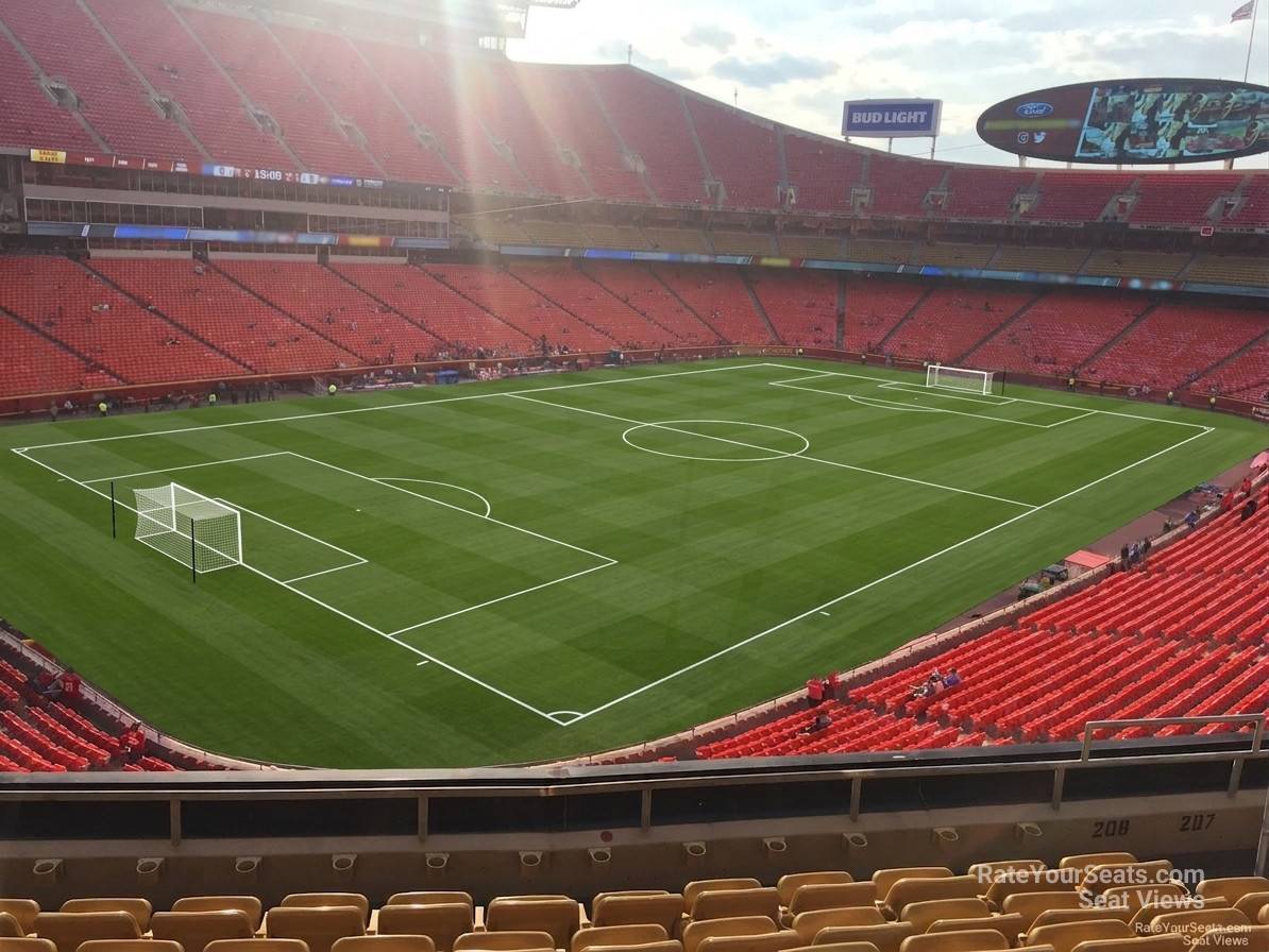 view from Section 208 