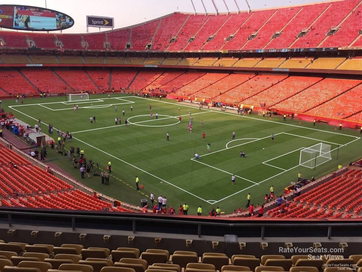 view from Section 217 