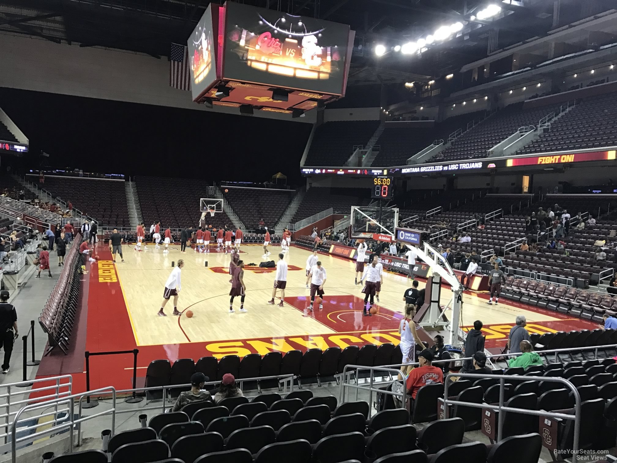 section 109, row 10 seat view  - galen center