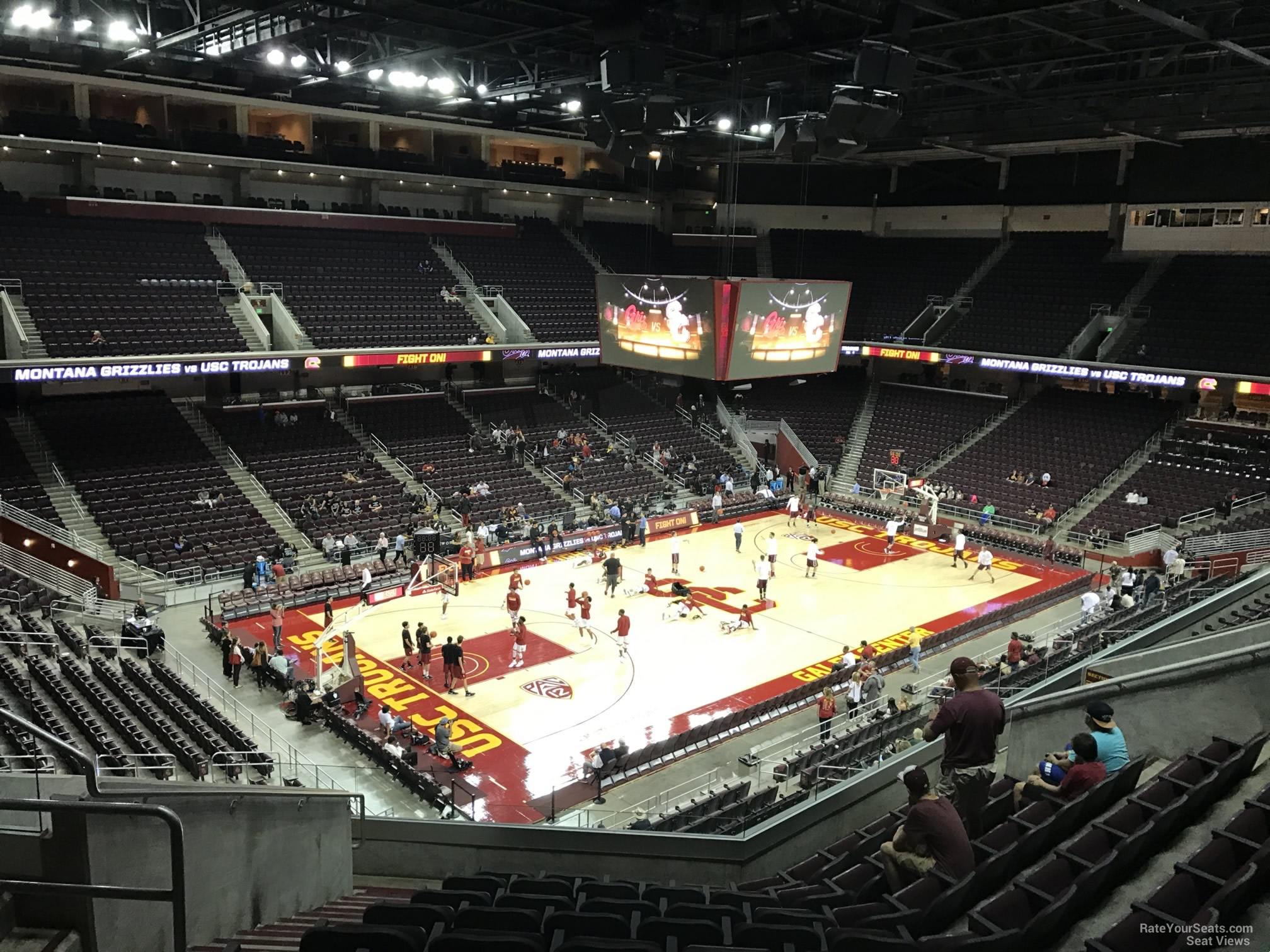 section 202, row 10 seat view  - galen center