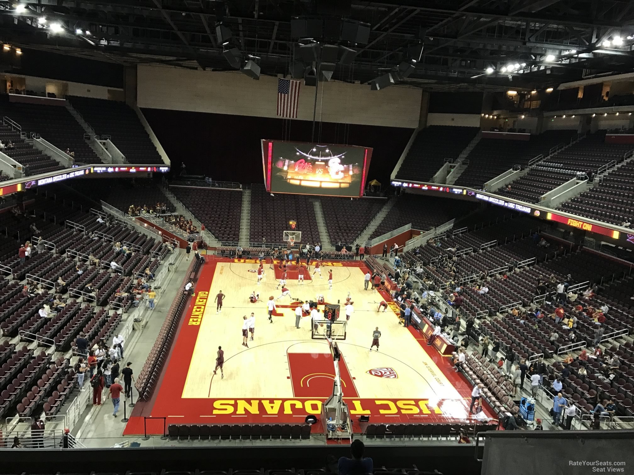 section 211, row 10 seat view  - galen center
