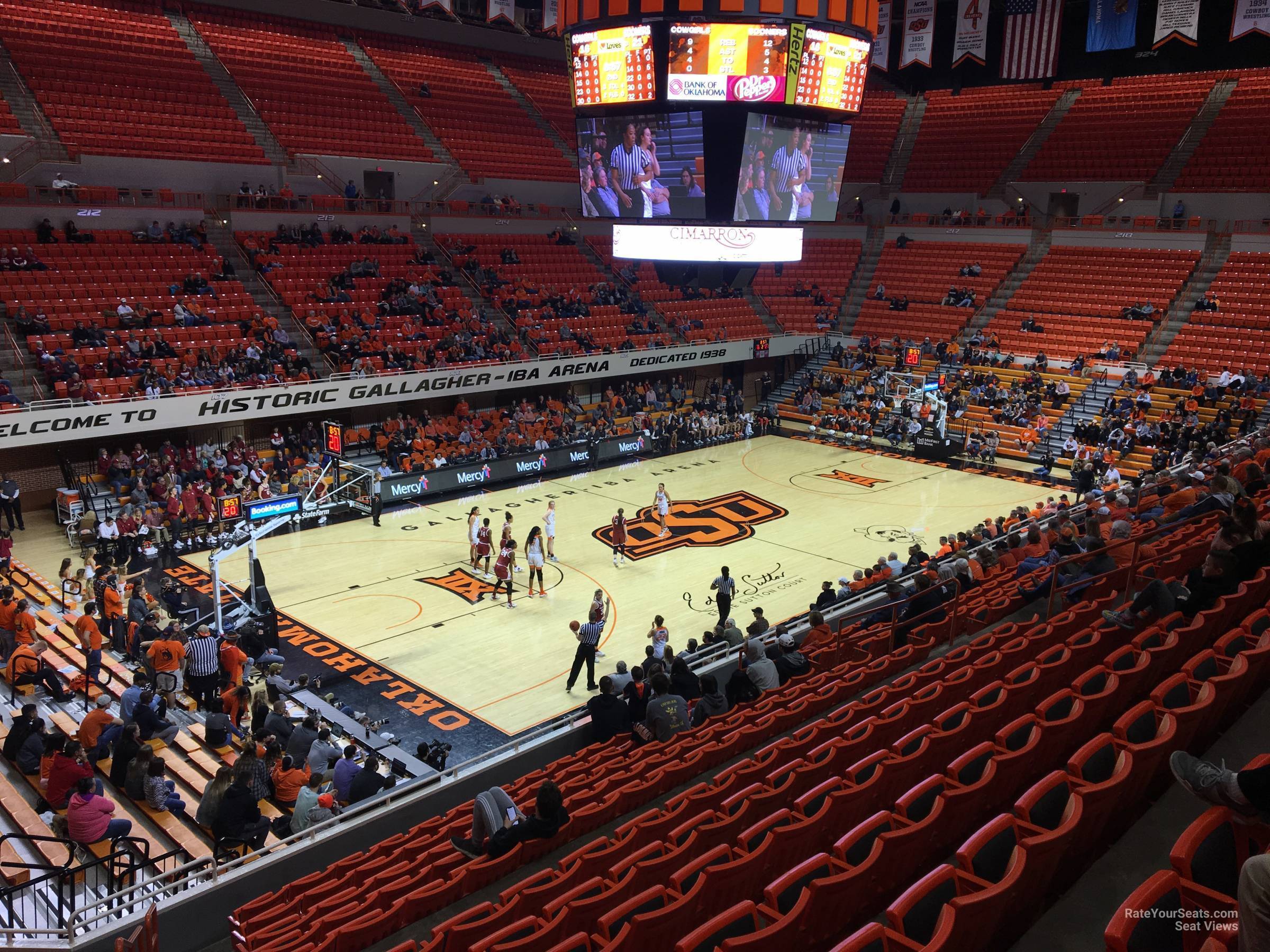view from Section 205 