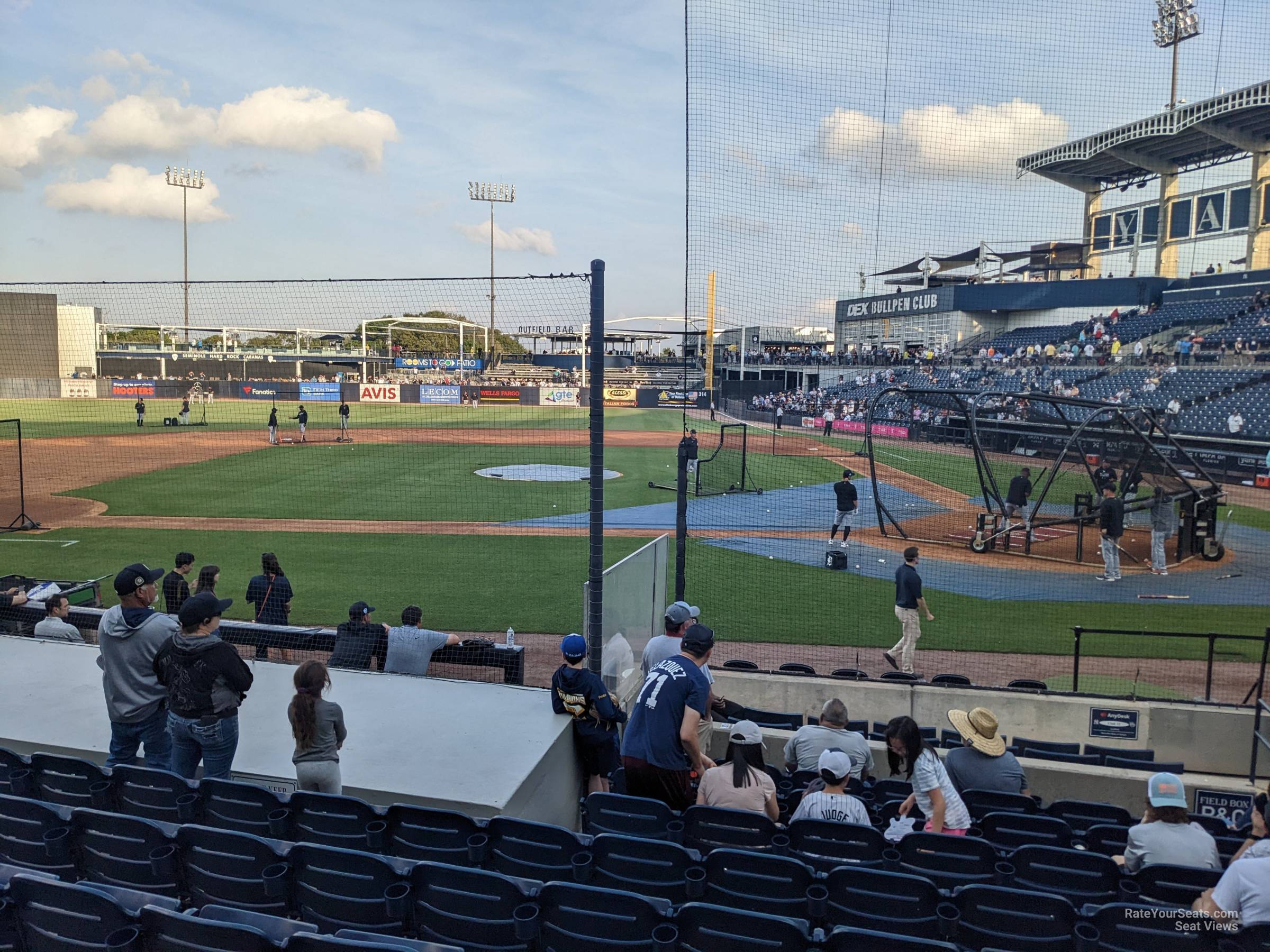 section 115, row jj seat view  - george steinbrenner field