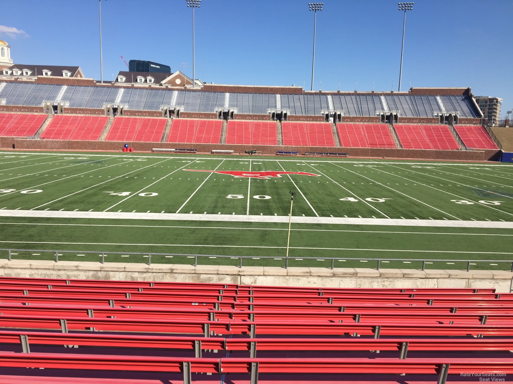 section 104, row 13 seat view  - gerald ford stadium