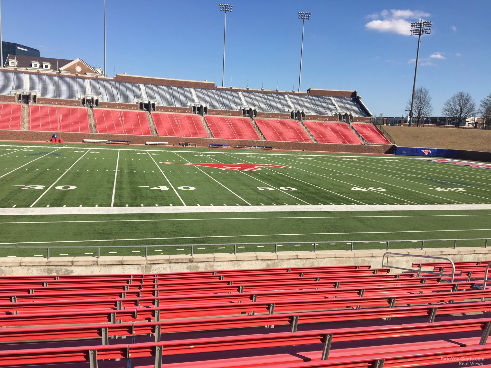 section 105, row 13 seat view  - gerald ford stadium