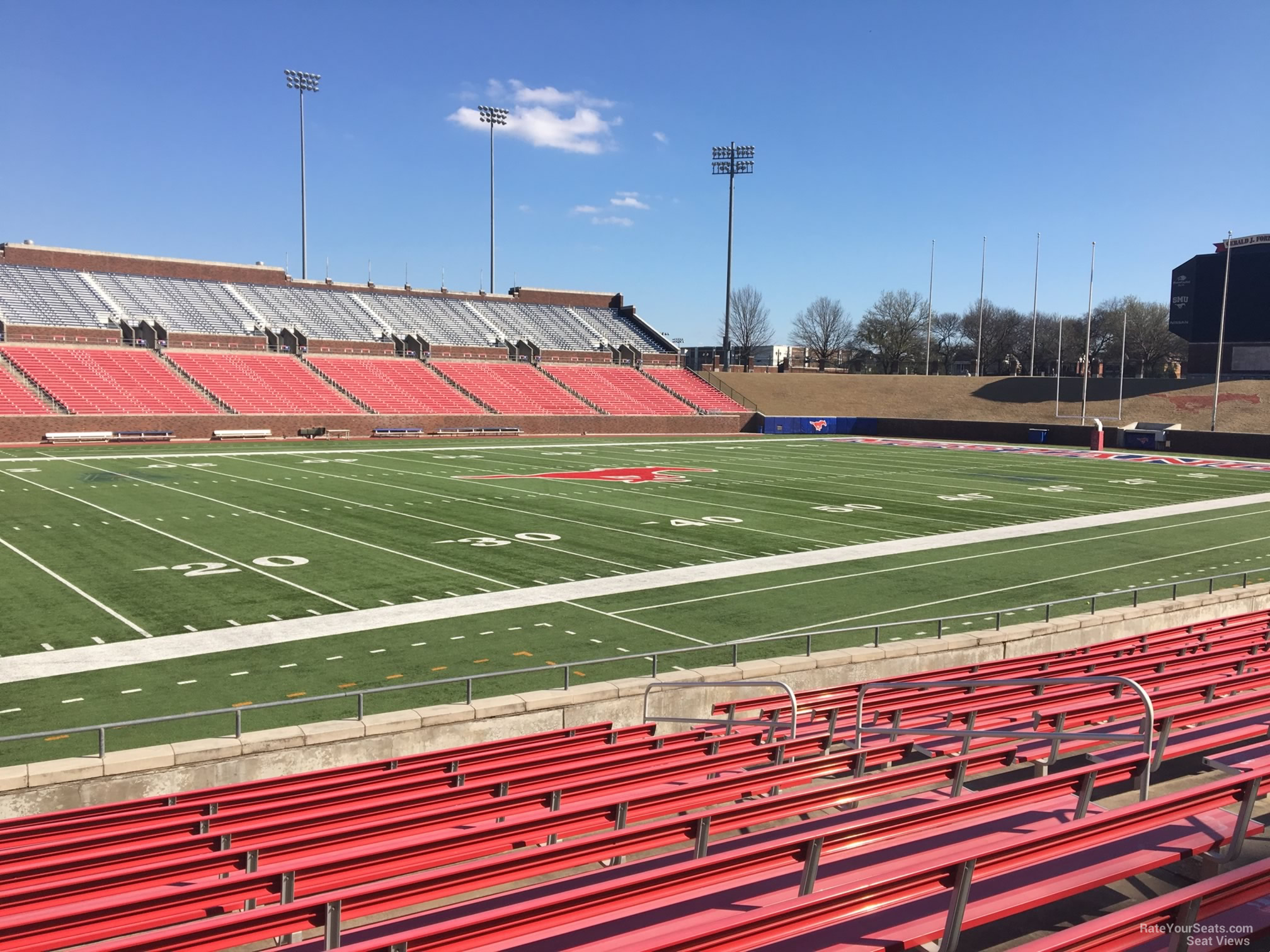 section 107, row 13 seat view  - gerald ford stadium